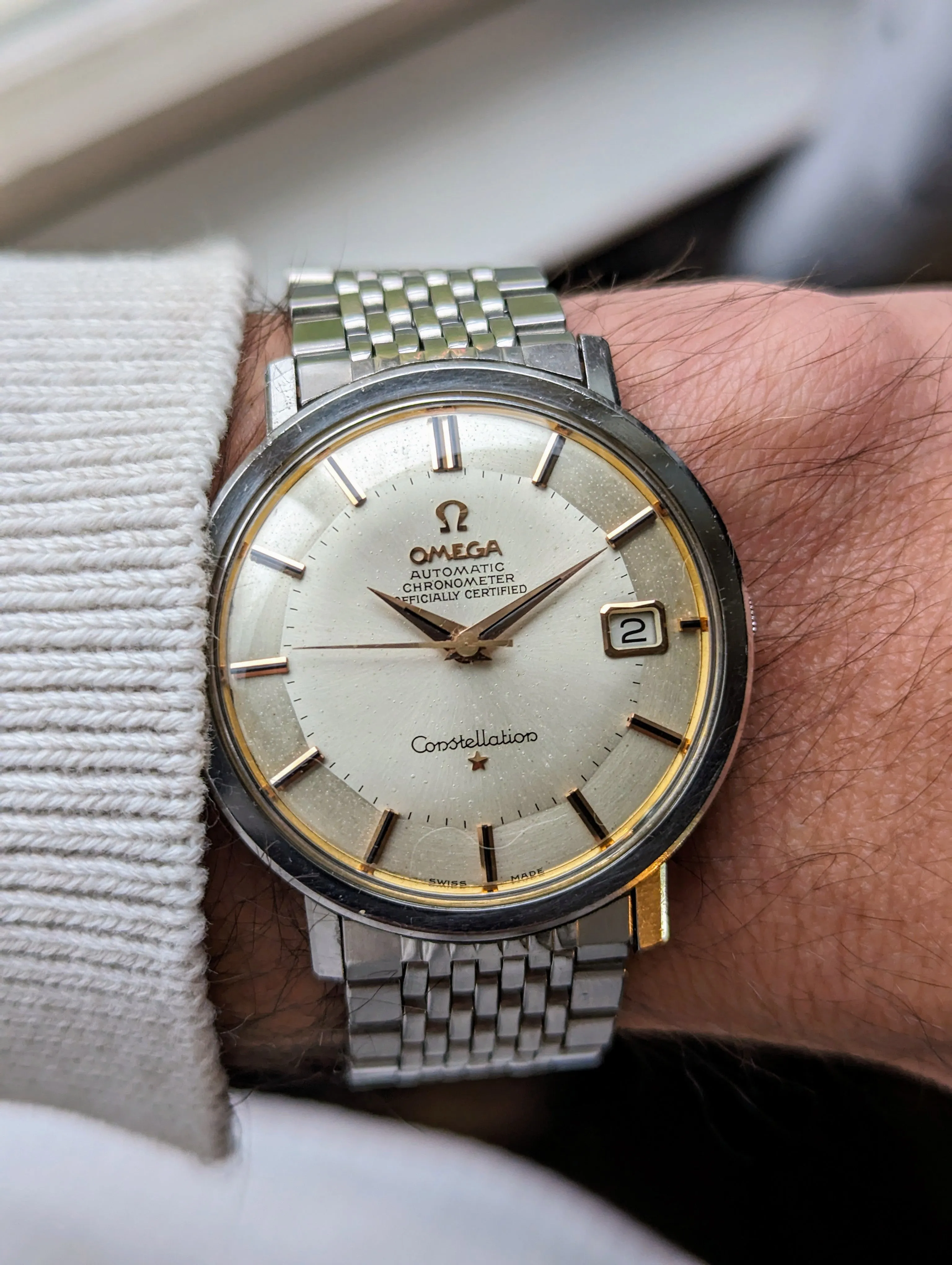 Omega Constellation 168.004 Pie pan - Serviced w/ 1 year warranty