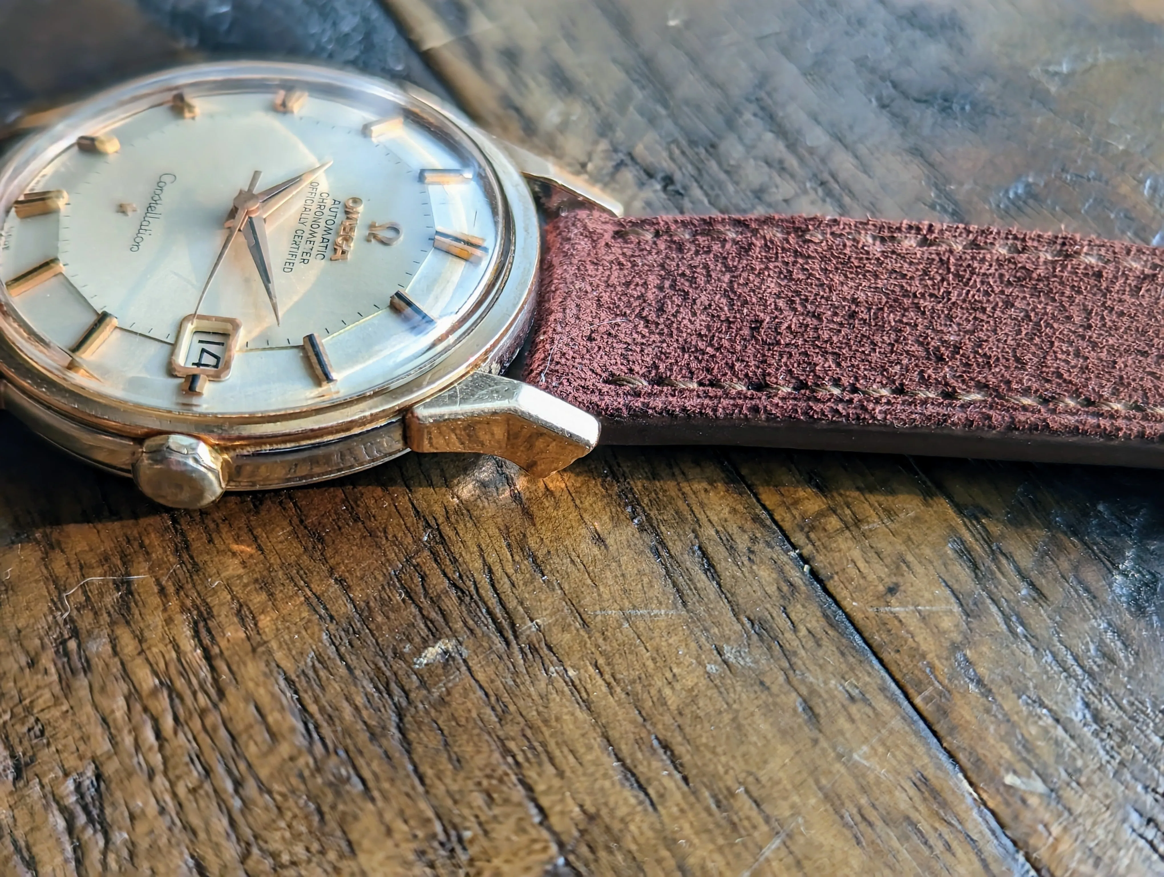 Omega Constellation 168.005 - Pink Gold Capped