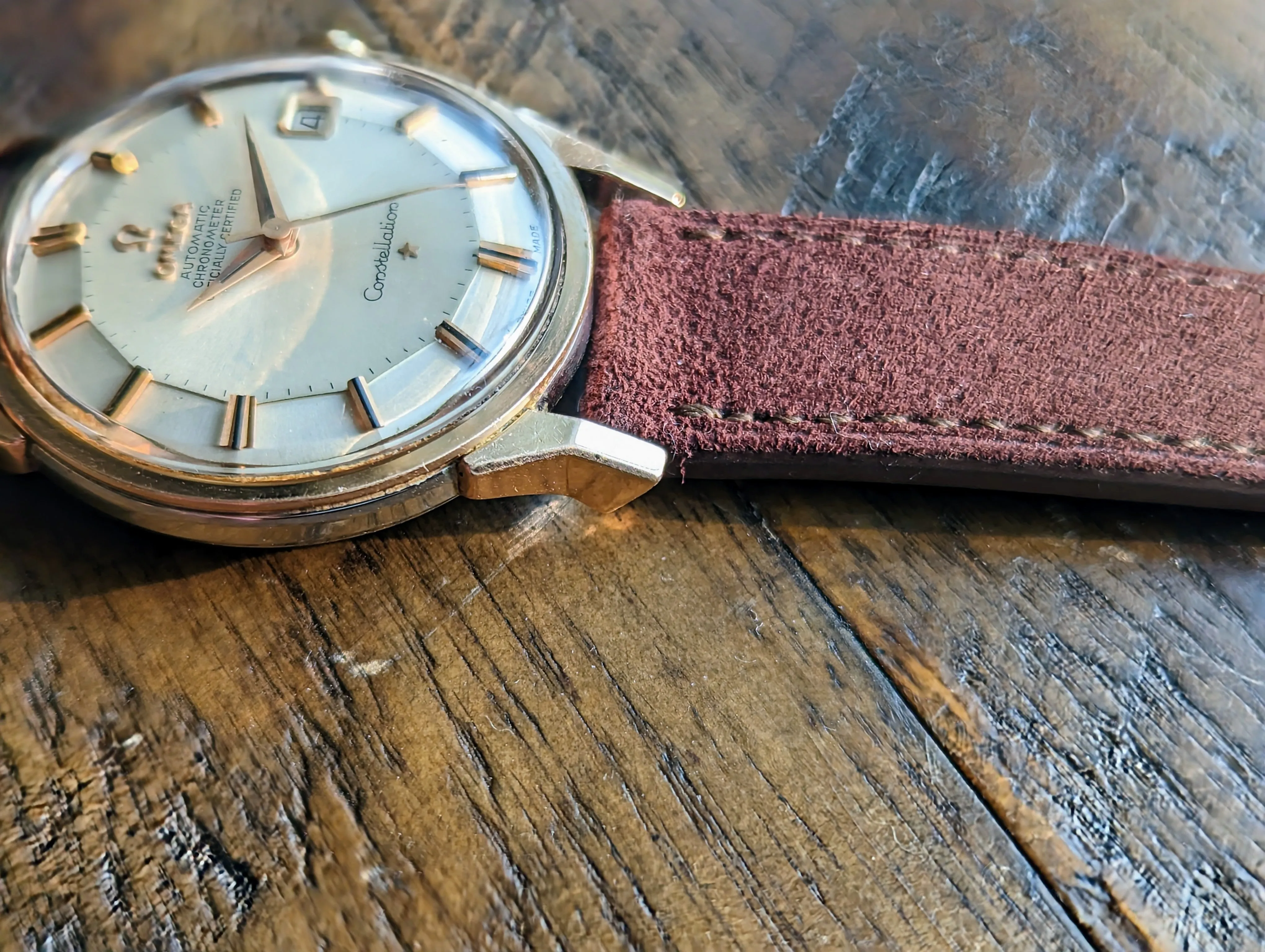 Omega Constellation 168.005 - Pink Gold Capped