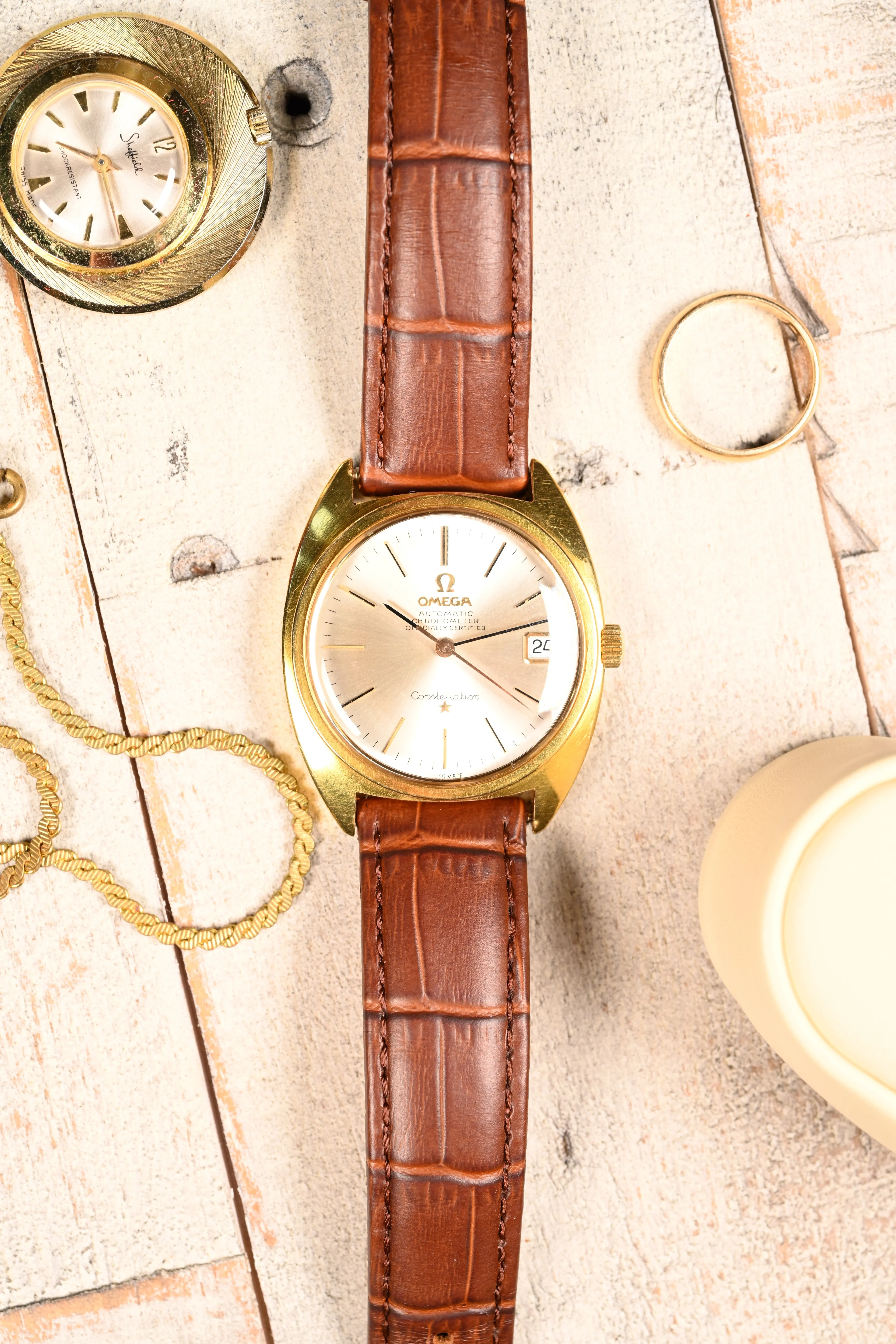 Omega Constellation 168.009 - 18kt yellow gold