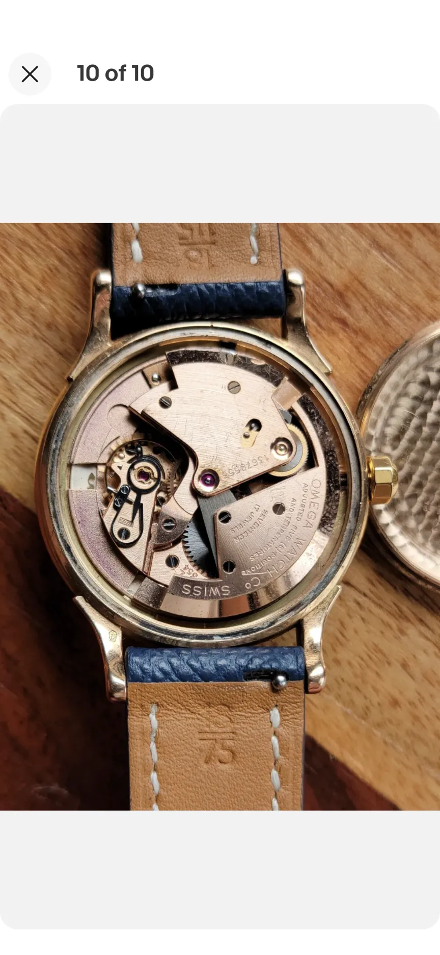Omega Constellation 2652 - Rose Gold w/ original buckle.