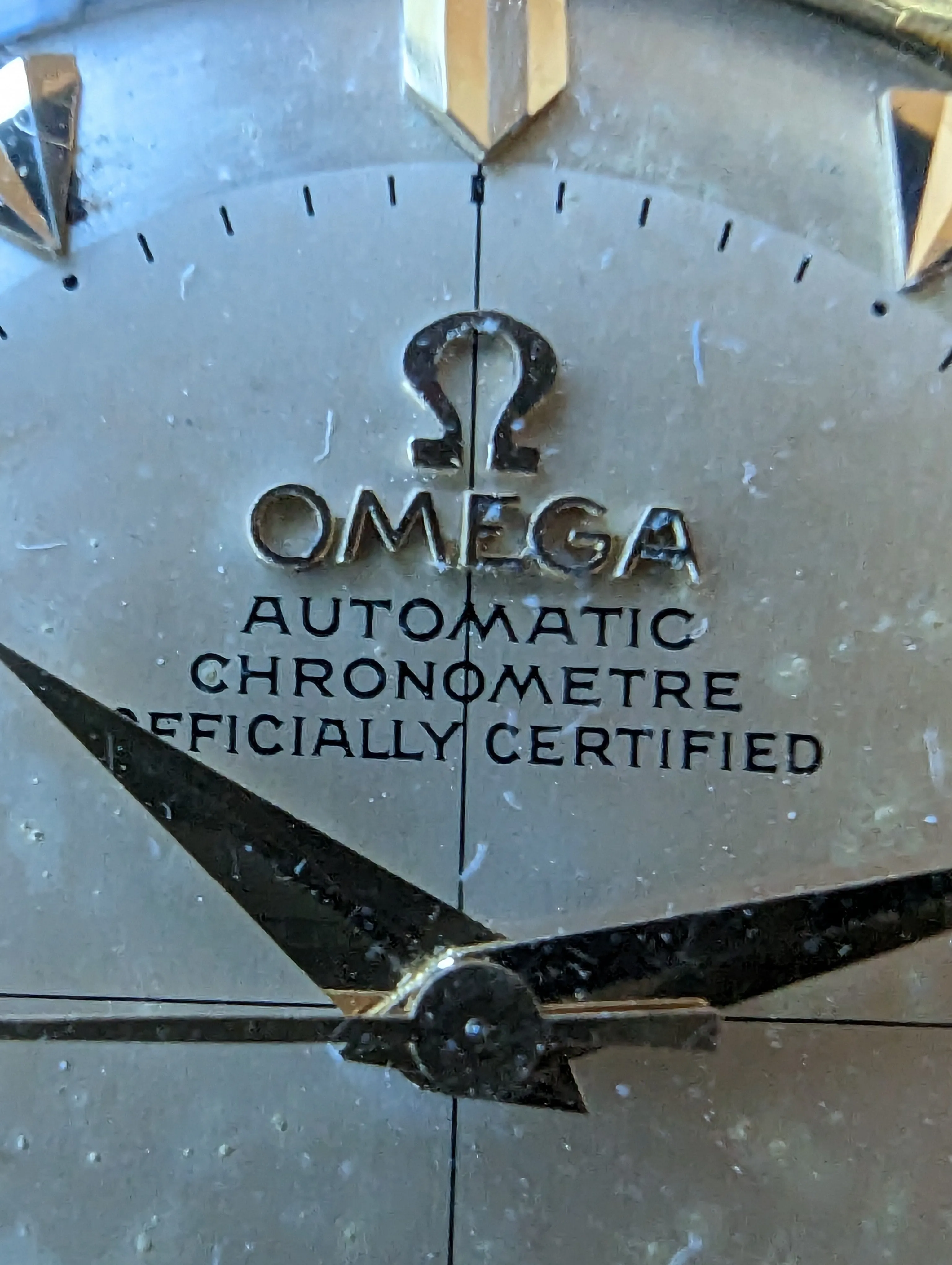Omega Constellation 2782 w/ original box, papers and strap. Military provenance.