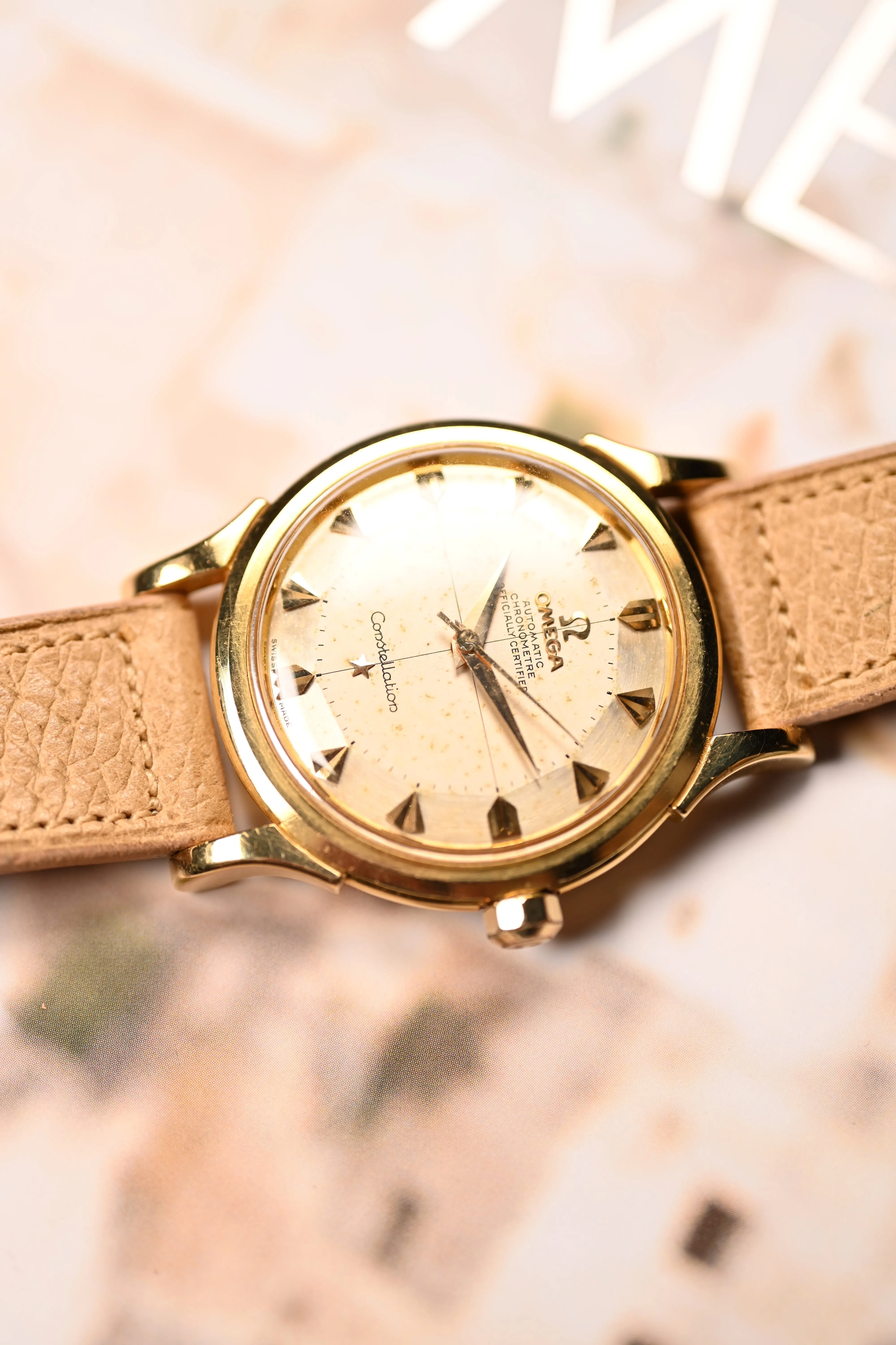 Omega Constellation Piepan - Arrowhead - 18kt Gold