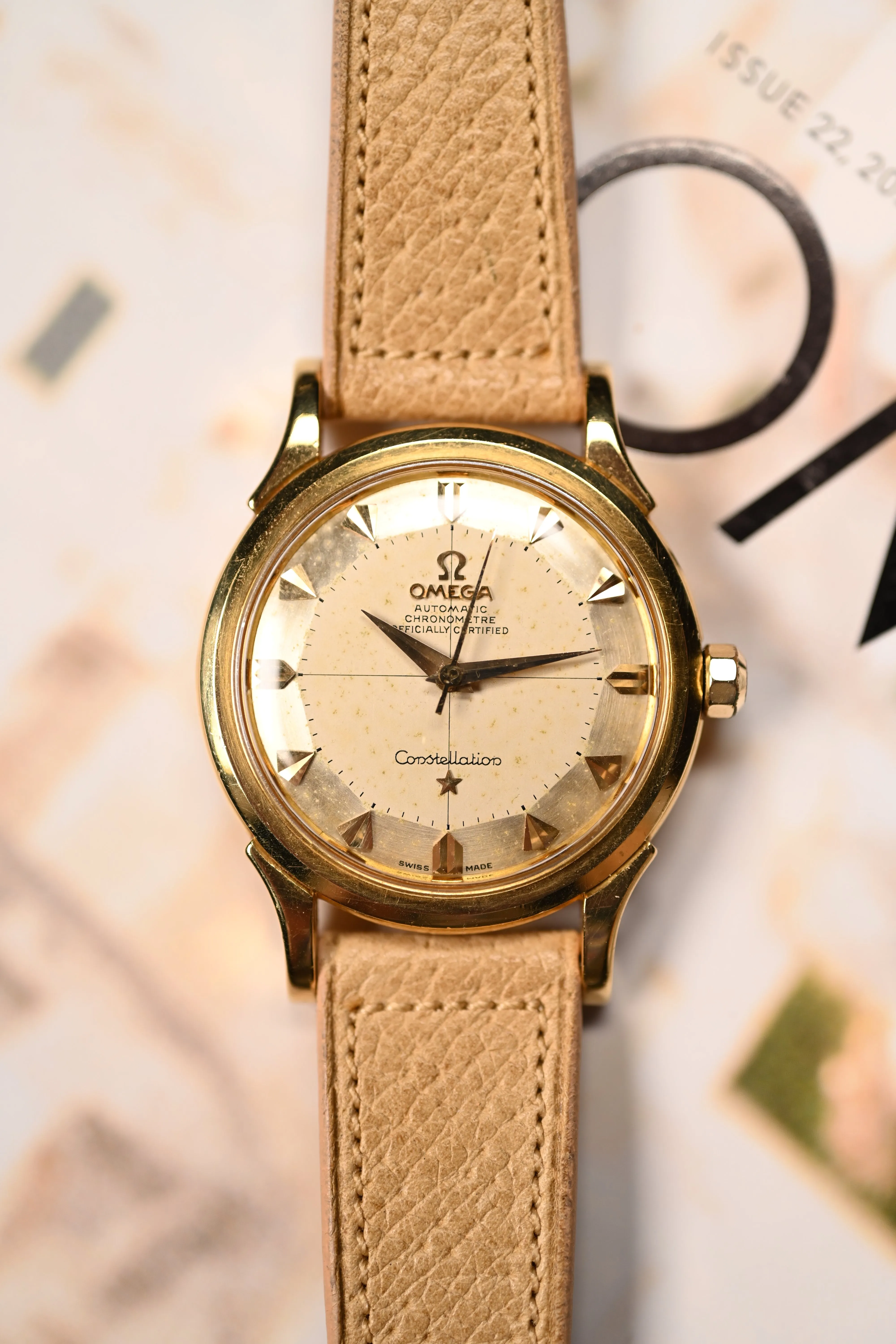 Omega Constellation Piepan - Arrowhead - 18kt Gold