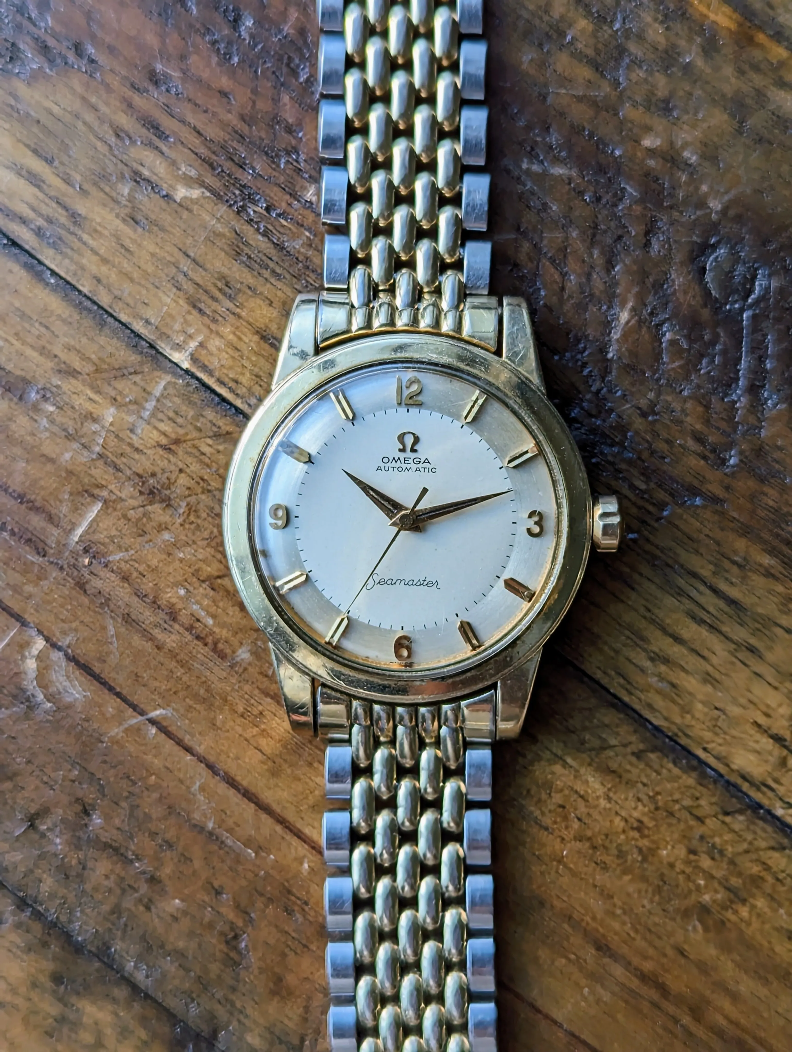 Omega Seamaster - 14kt Gold Filled w/ original BOR bracelet. UPDATED LISTING