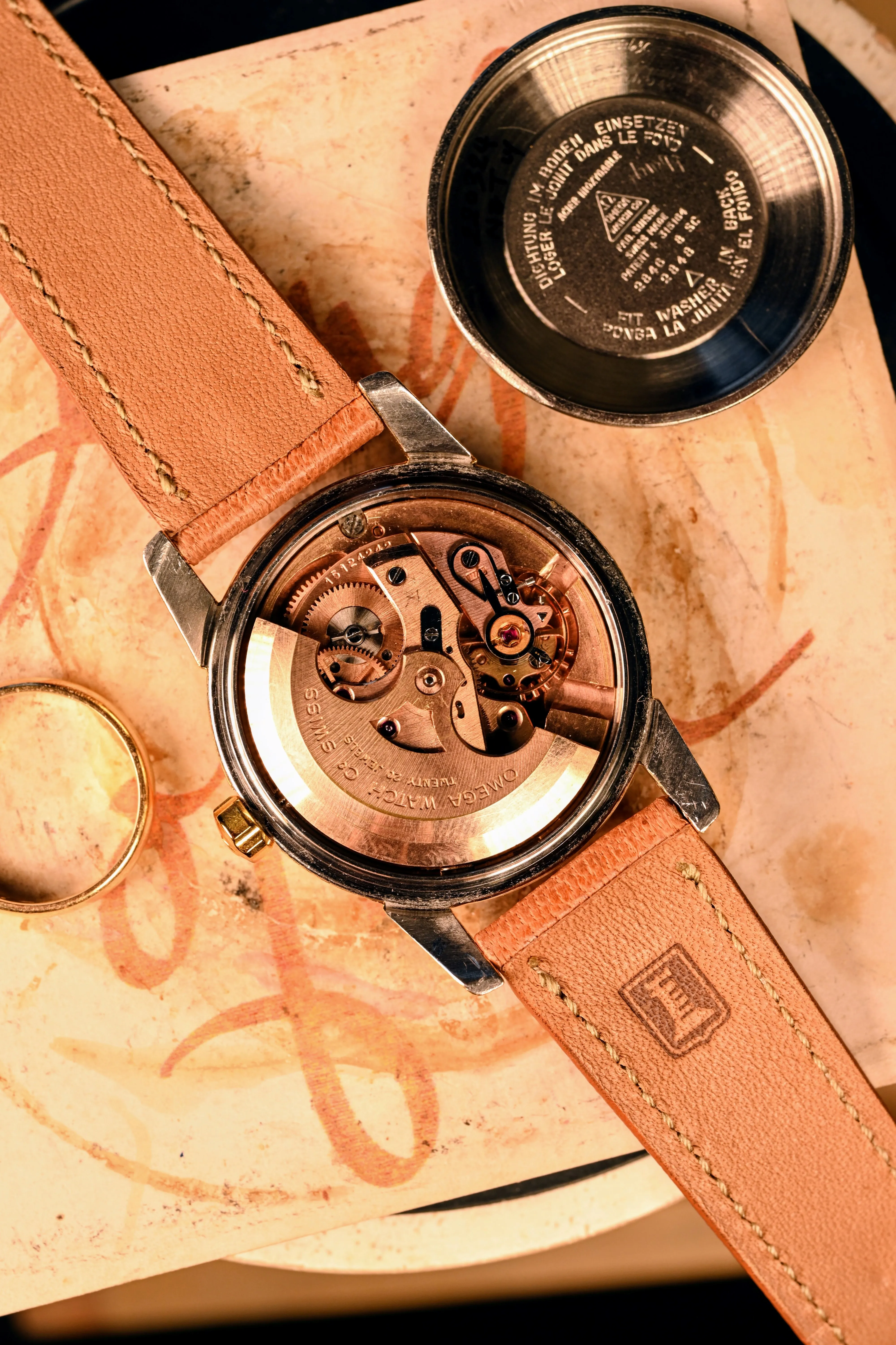 Omega Seamaster 2849 - Waffle/Honeycomb Gilt Dial - Serviced with 1 year warranty.
