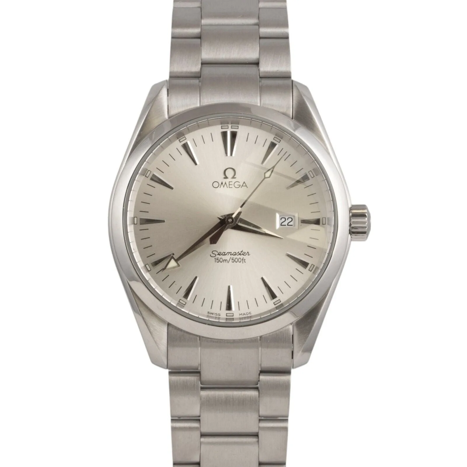 Omega Seamaster Aqua Terra 2517.30 Stainless Silver Dial 39mm Quartz BOX BOOKLET