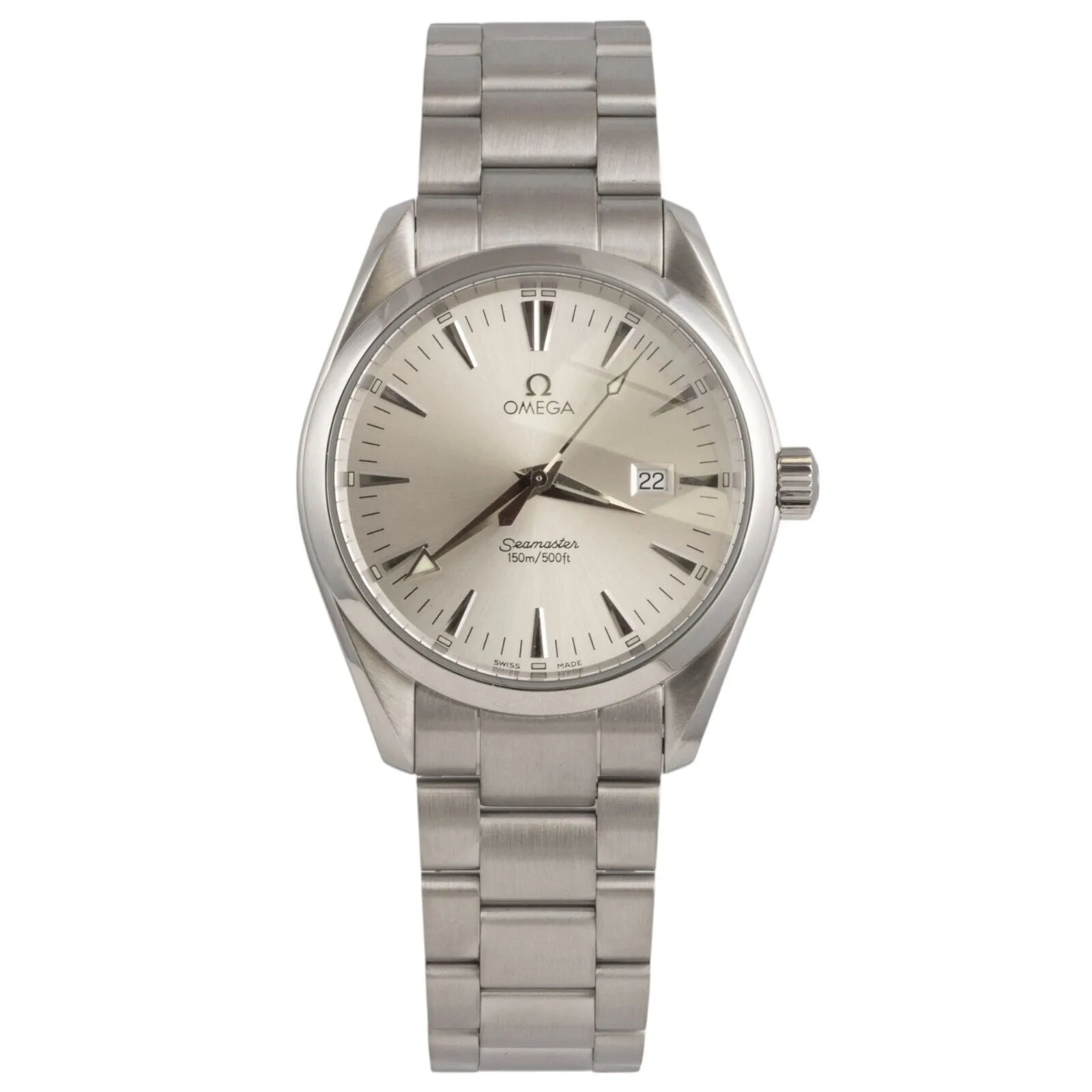 Omega Seamaster Aqua Terra 2517.30 Stainless Silver Dial 39mm Quartz BOX BOOKLET