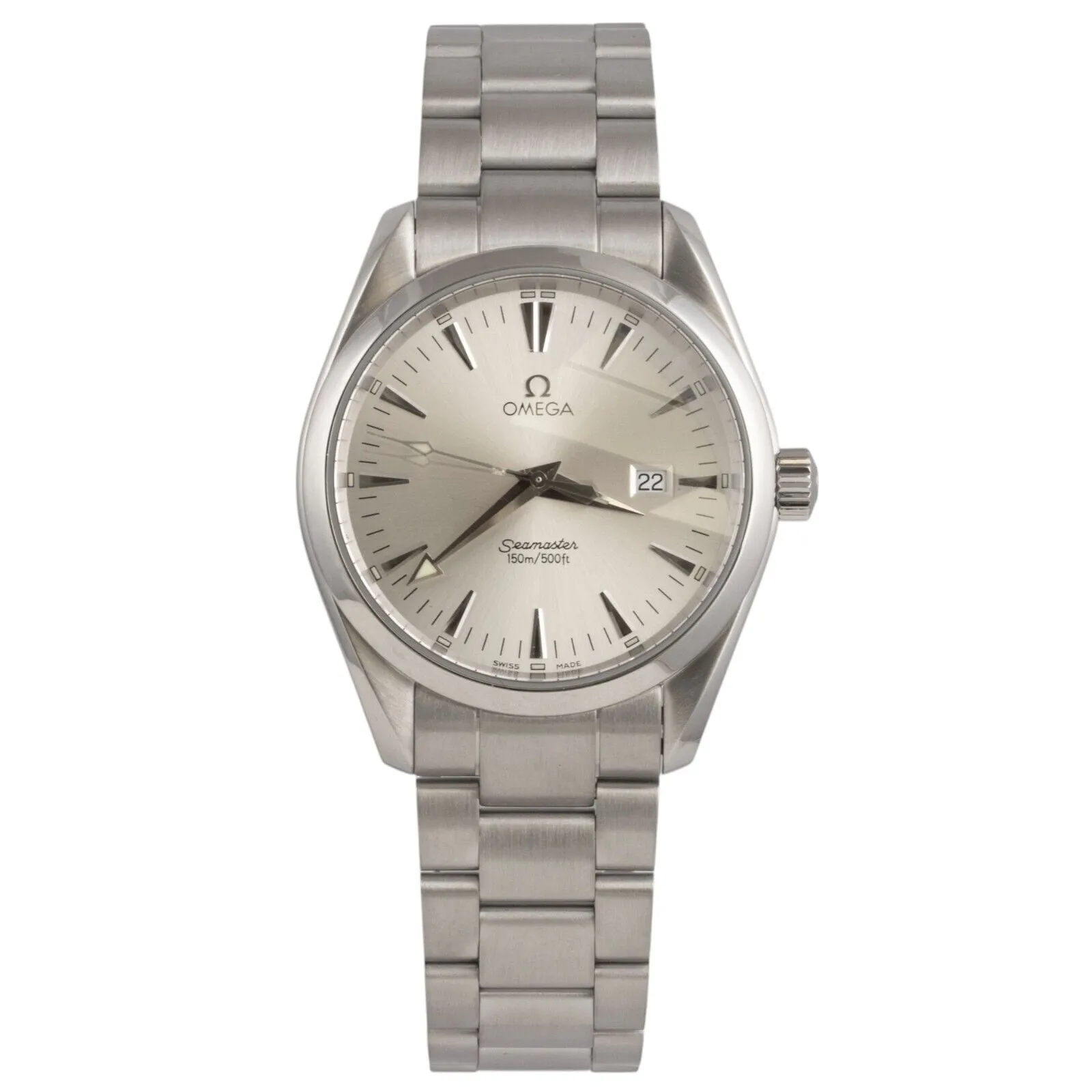 Omega Seamaster Aqua Terra 2517.30 Stainless Silver Dial 39mm Quartz BOX BOOKLET