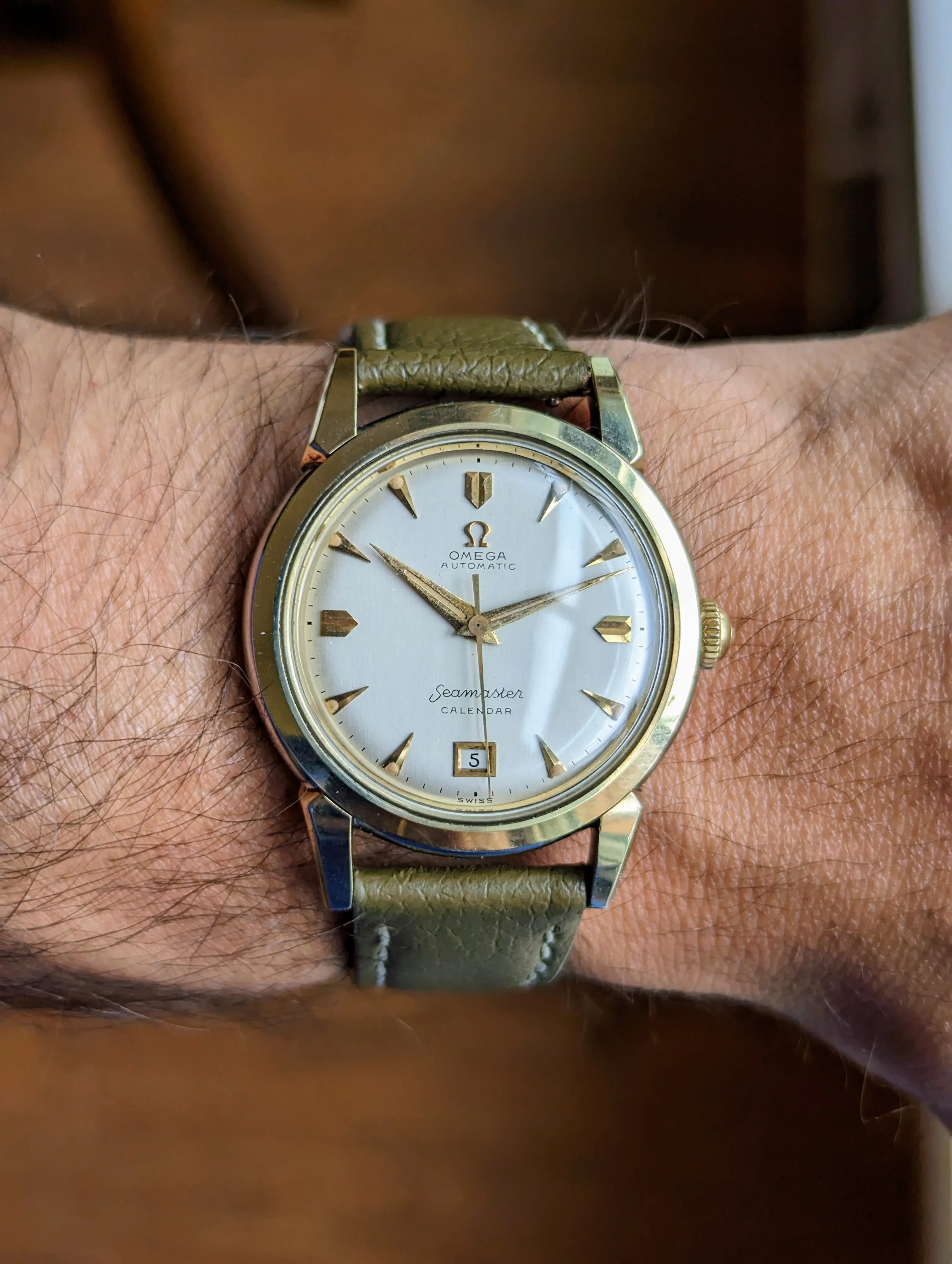Omega Seamaster Calendar 2627 - Unpolished