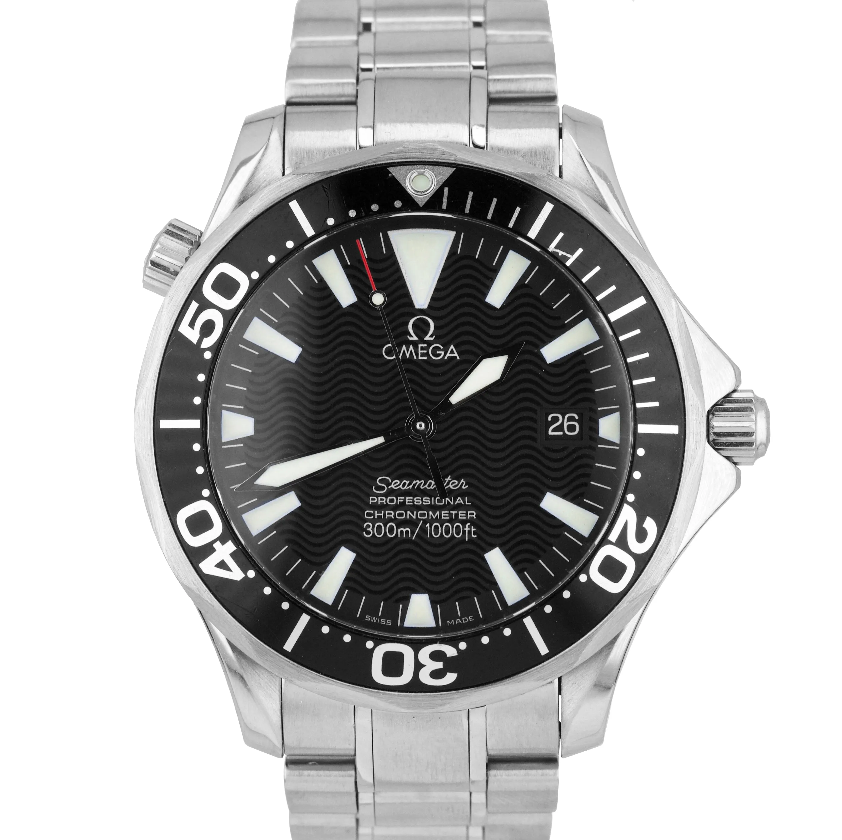 Omega Seamaster Professional Sword Hands Black 300M 2254.50 41mm Automatic Watch