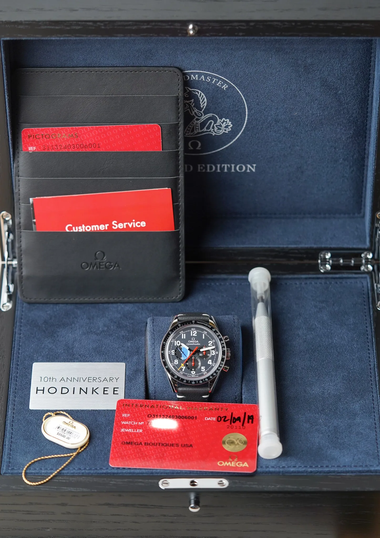 Omega Speedmaster 10th Anniversary Hodinkee 311.32.40.30.06.001