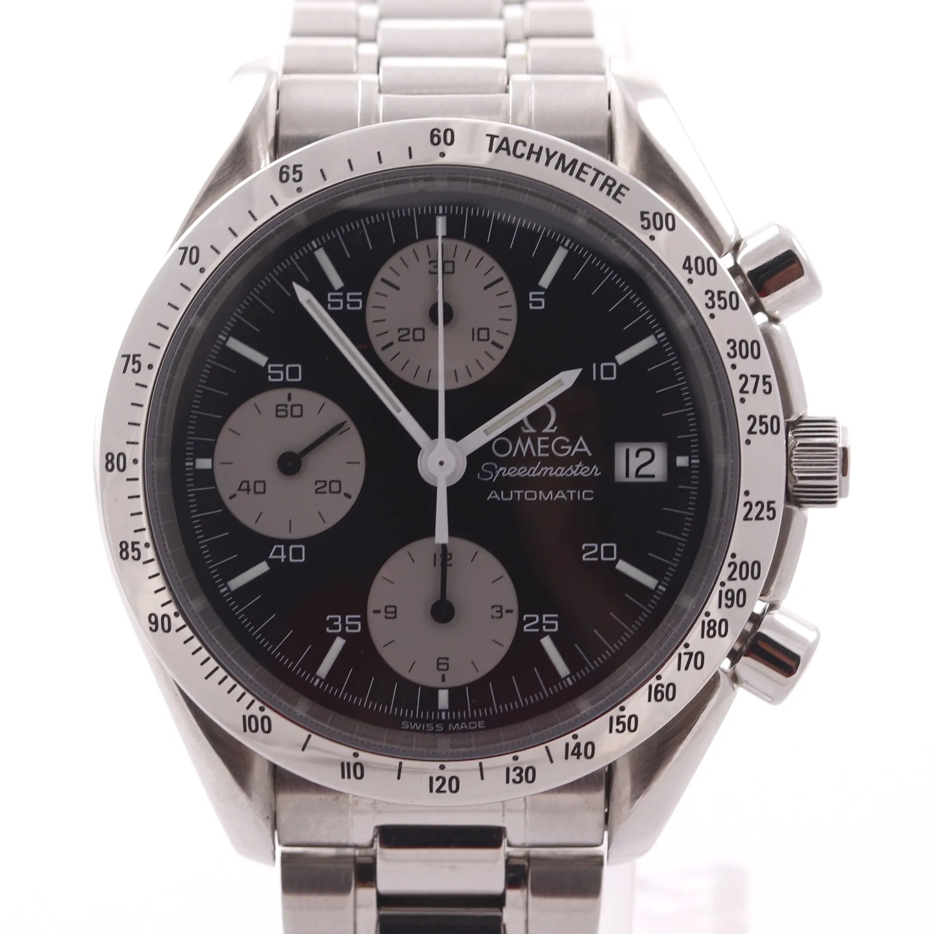 Omega Speedmaster Automatic 39mm Reverse Panda 3511.50 Steel Chronograph Watch