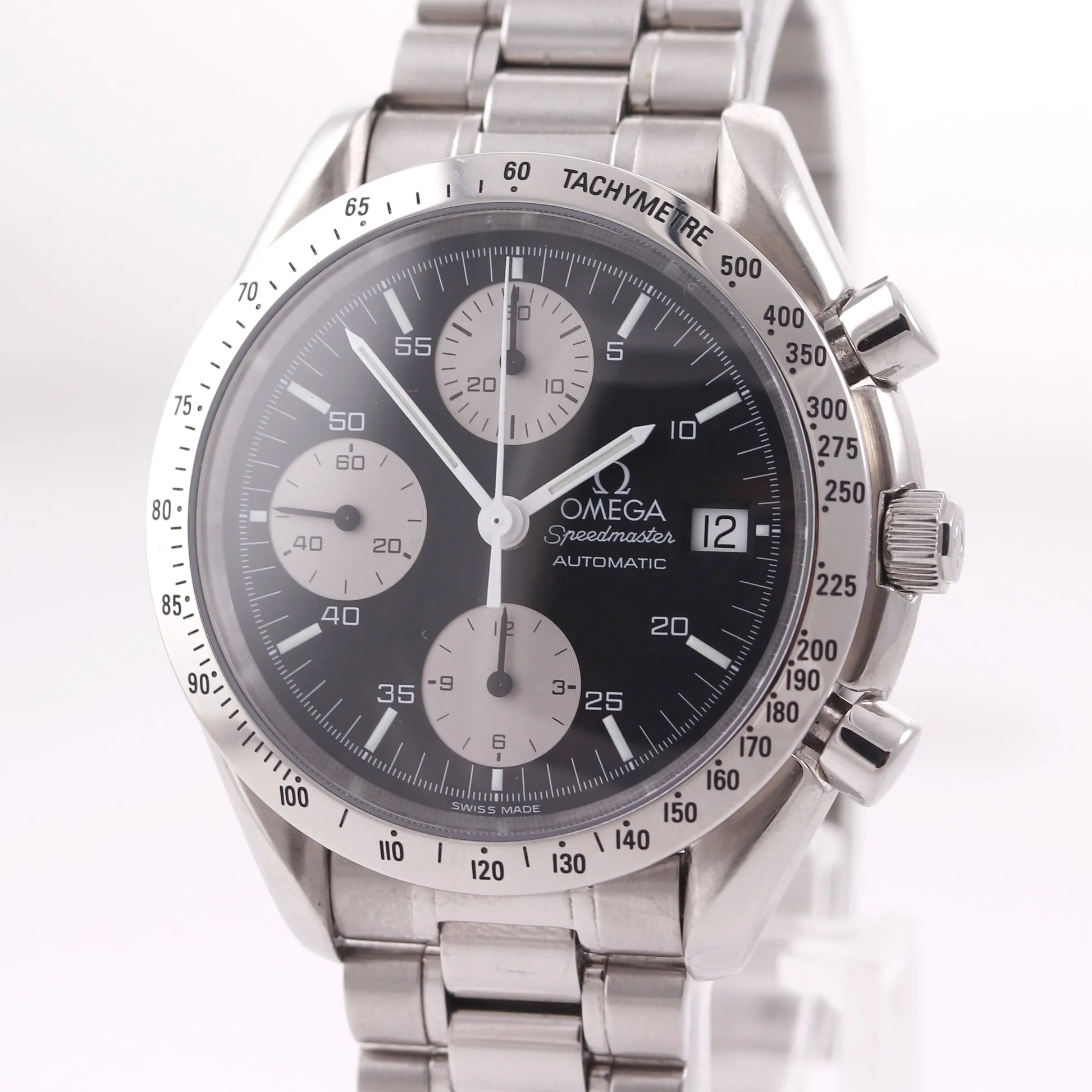 Omega Speedmaster Automatic 39mm Reverse Panda 3511.50 Steel Chronograph Watch
