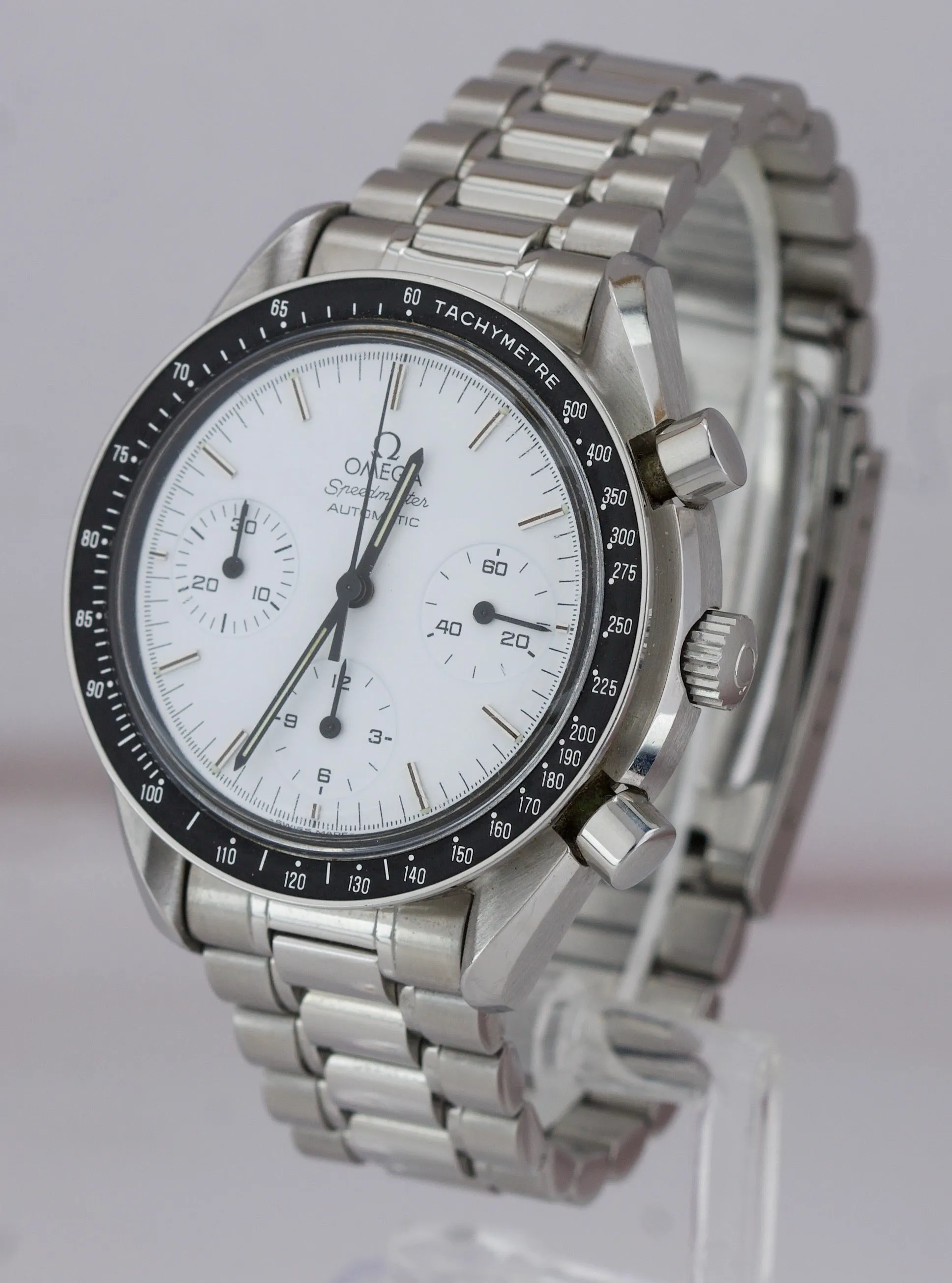 Omega Speedmaster Reduced SNOOPY LITE 39mm Automatic 3510.20 WHITE Steel Watch