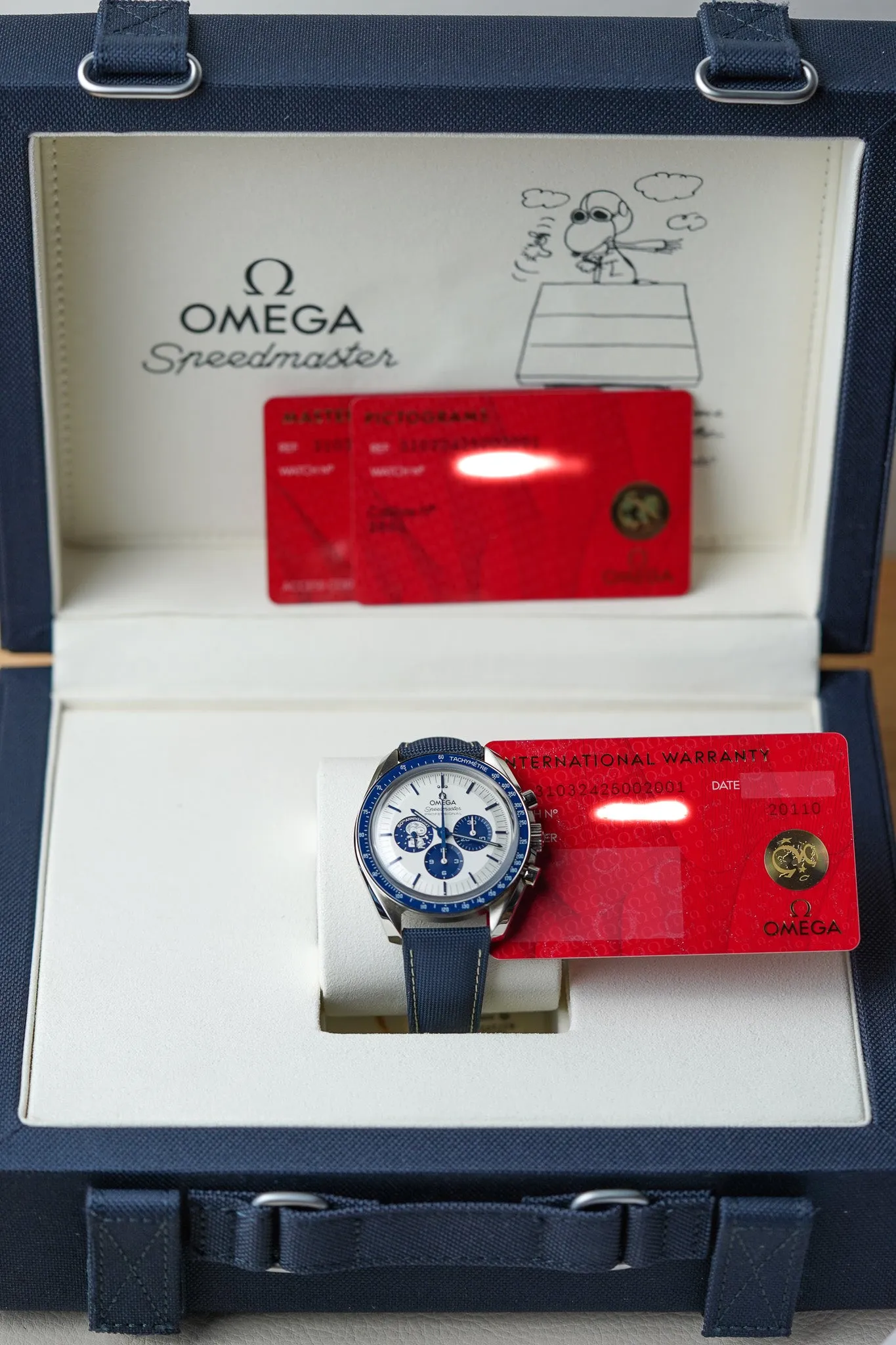 Omega Speedmaster “Silver Snoopy Award” 310.32.42.50.02.001