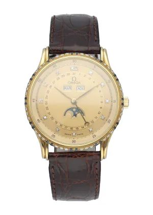 Omega Triple Date Phase De Lune BA156.0003  Very Rare Watch