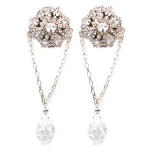 One-Of-A-Kind Opulent Star Drop Earrings