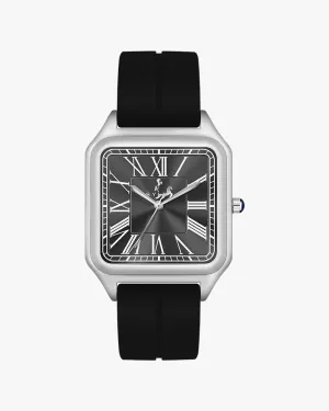 Opus Black Silver Silicone