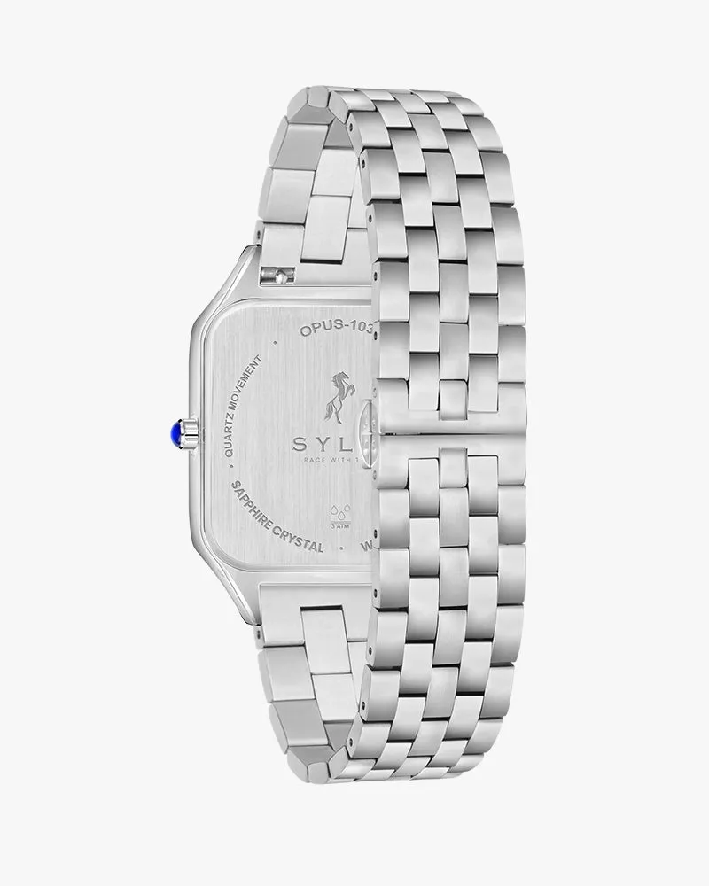 Opus Blue Silver Steel
