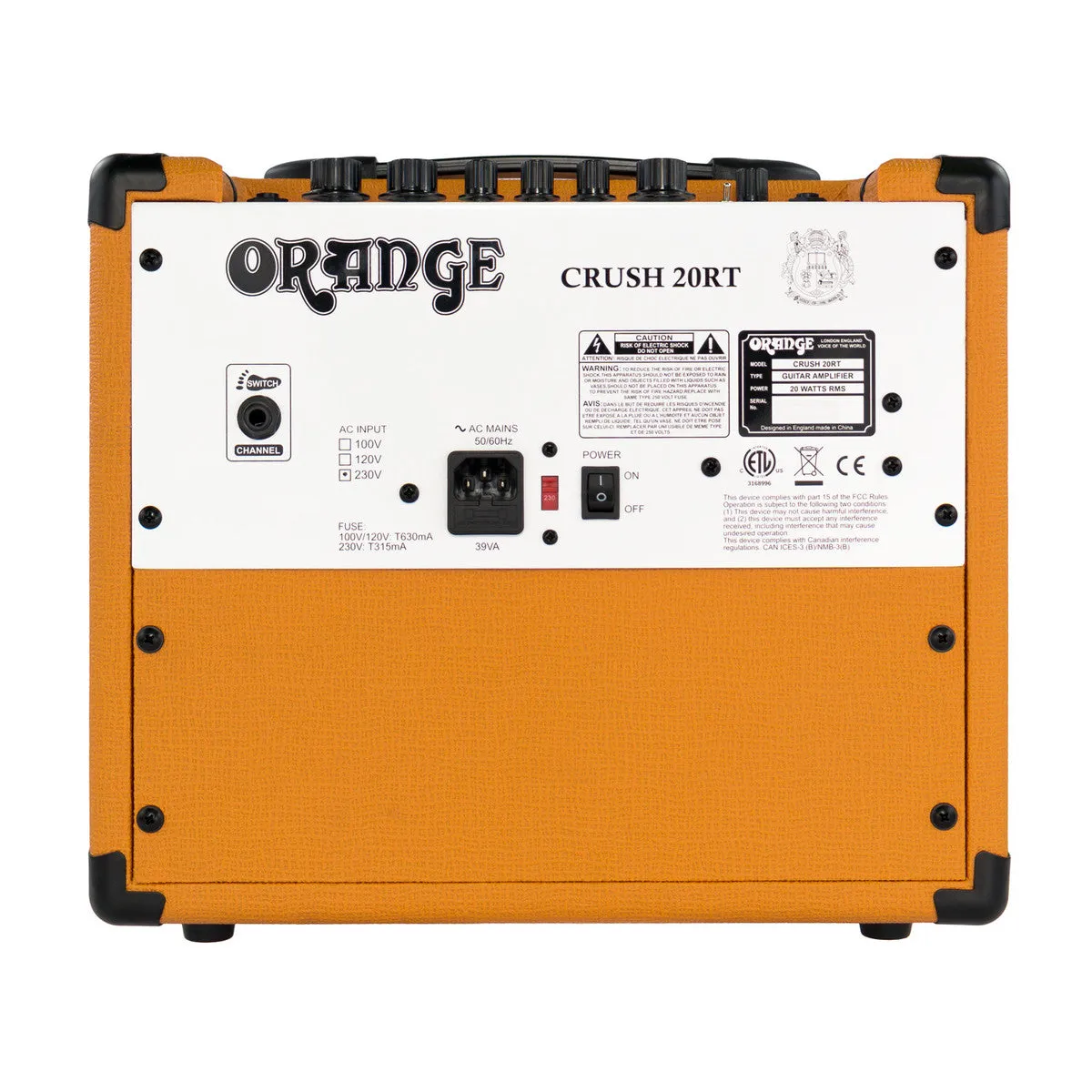 Orange CRUSH20RT 20 Watt Guitar Amplifier