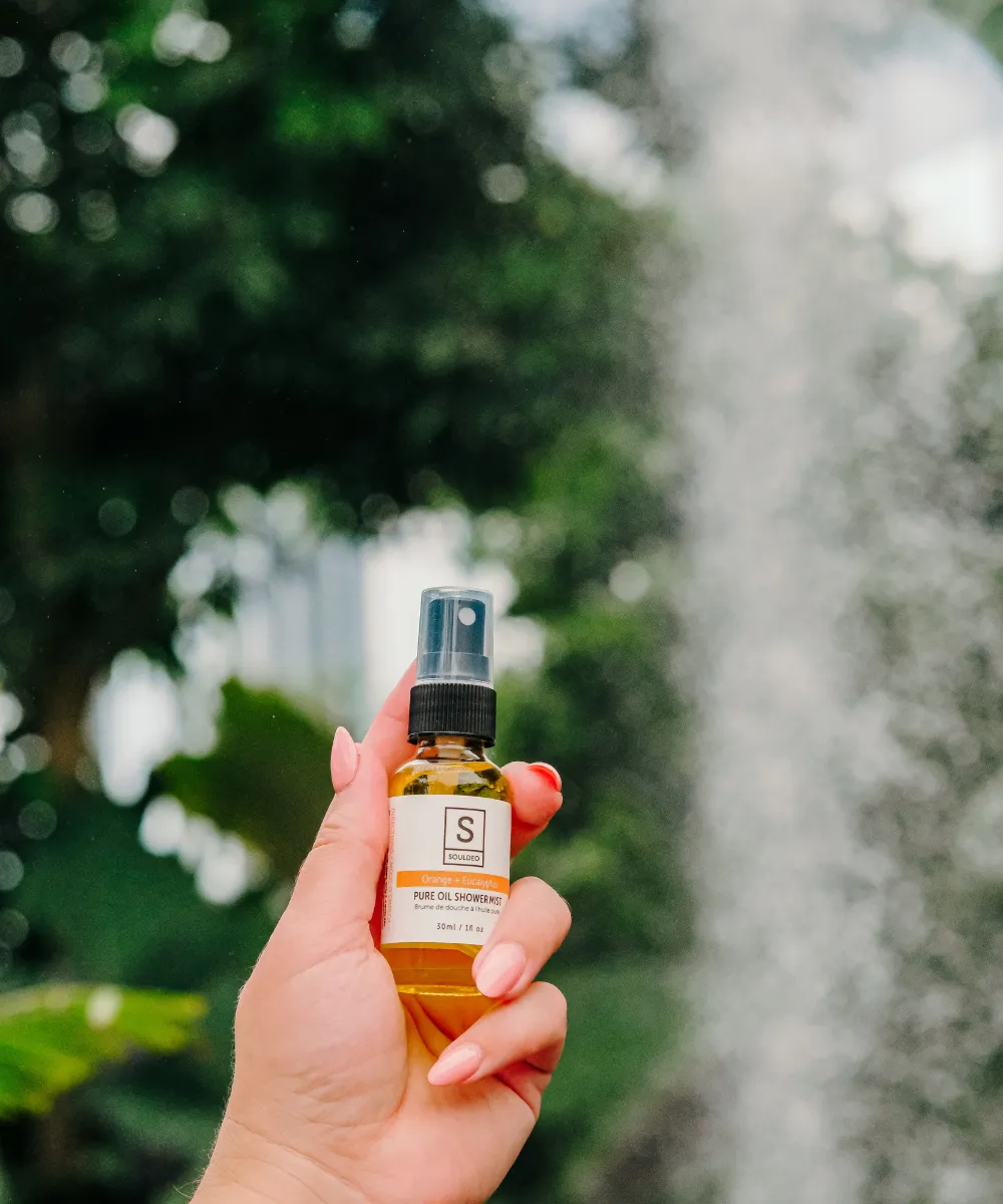 Orange   Eucalyptus Pure Oil Shower Mist