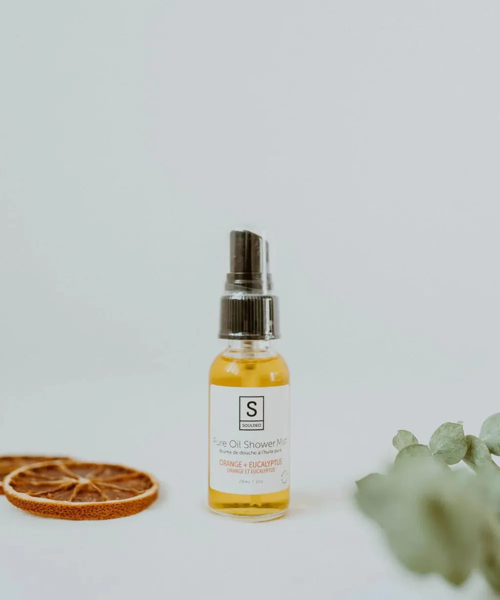 Orange   Eucalyptus Pure Oil Shower Mist