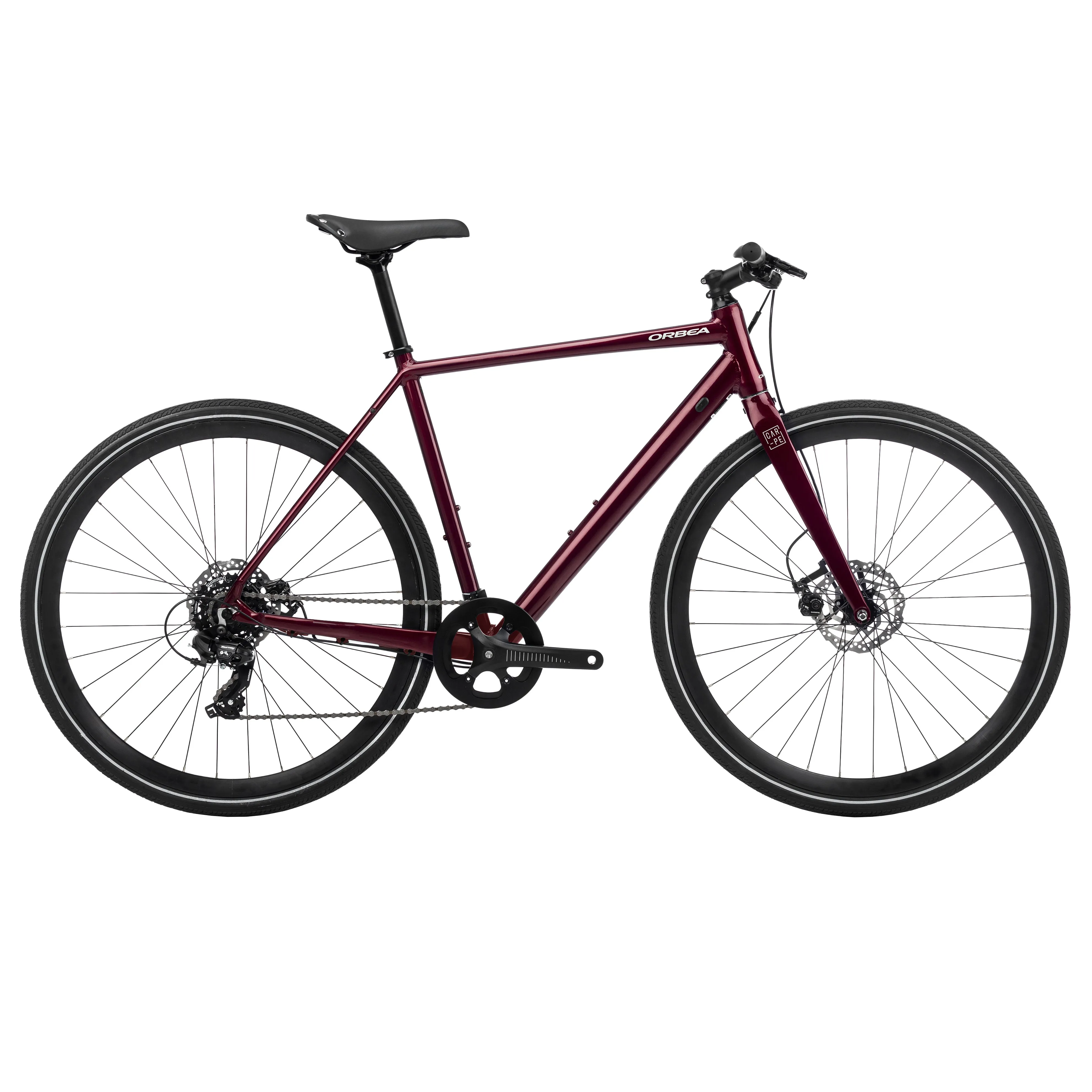 Orbea Carpe 40 Hybrid Bike 2023 - Red