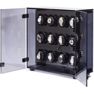 Orbita Milano 12-Unit Watch Winder In Acrylic