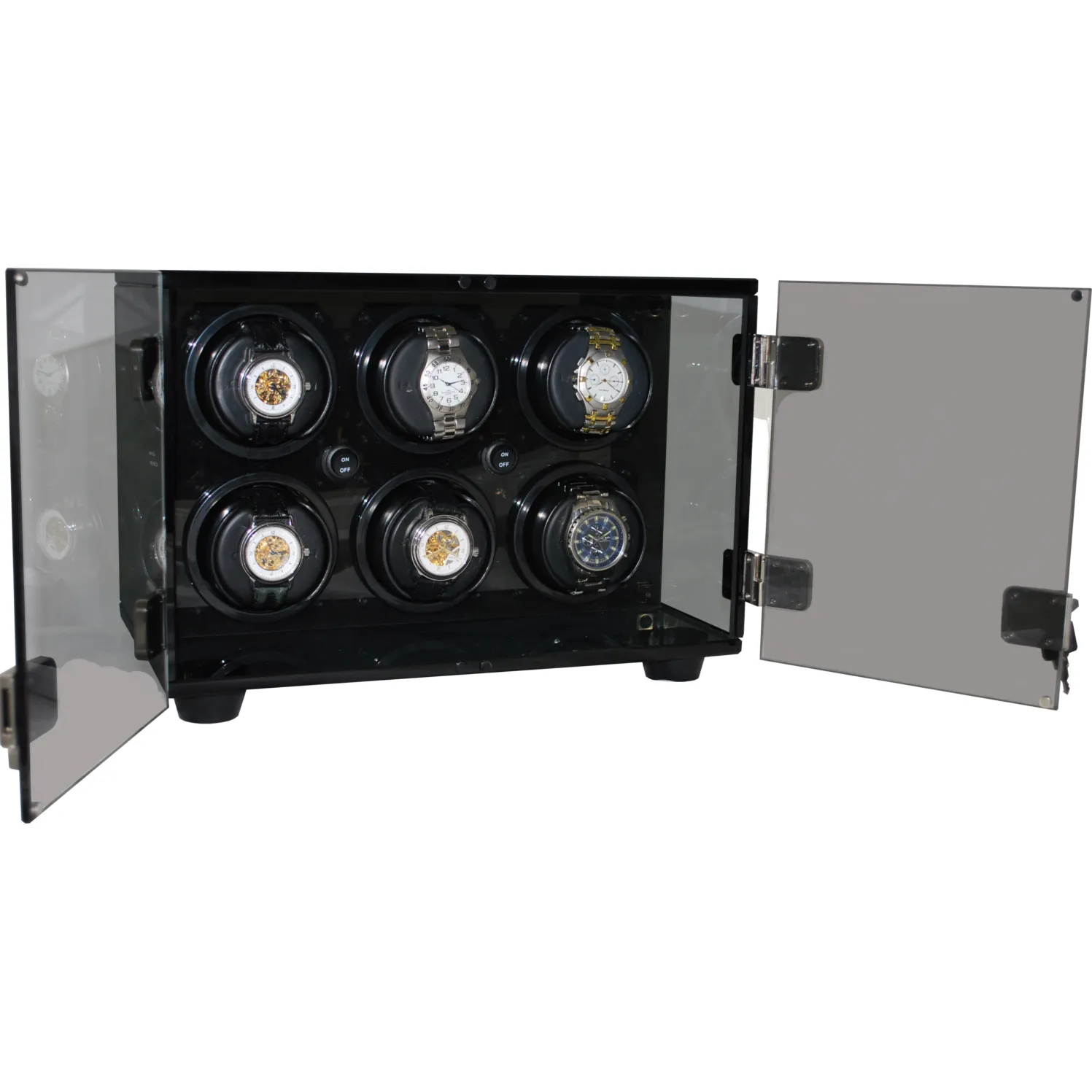Orbita Milano 6-Unit Watch Winder In Acrylic