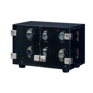 Orbita Milano 6-Unit Watch Winder In Acrylic