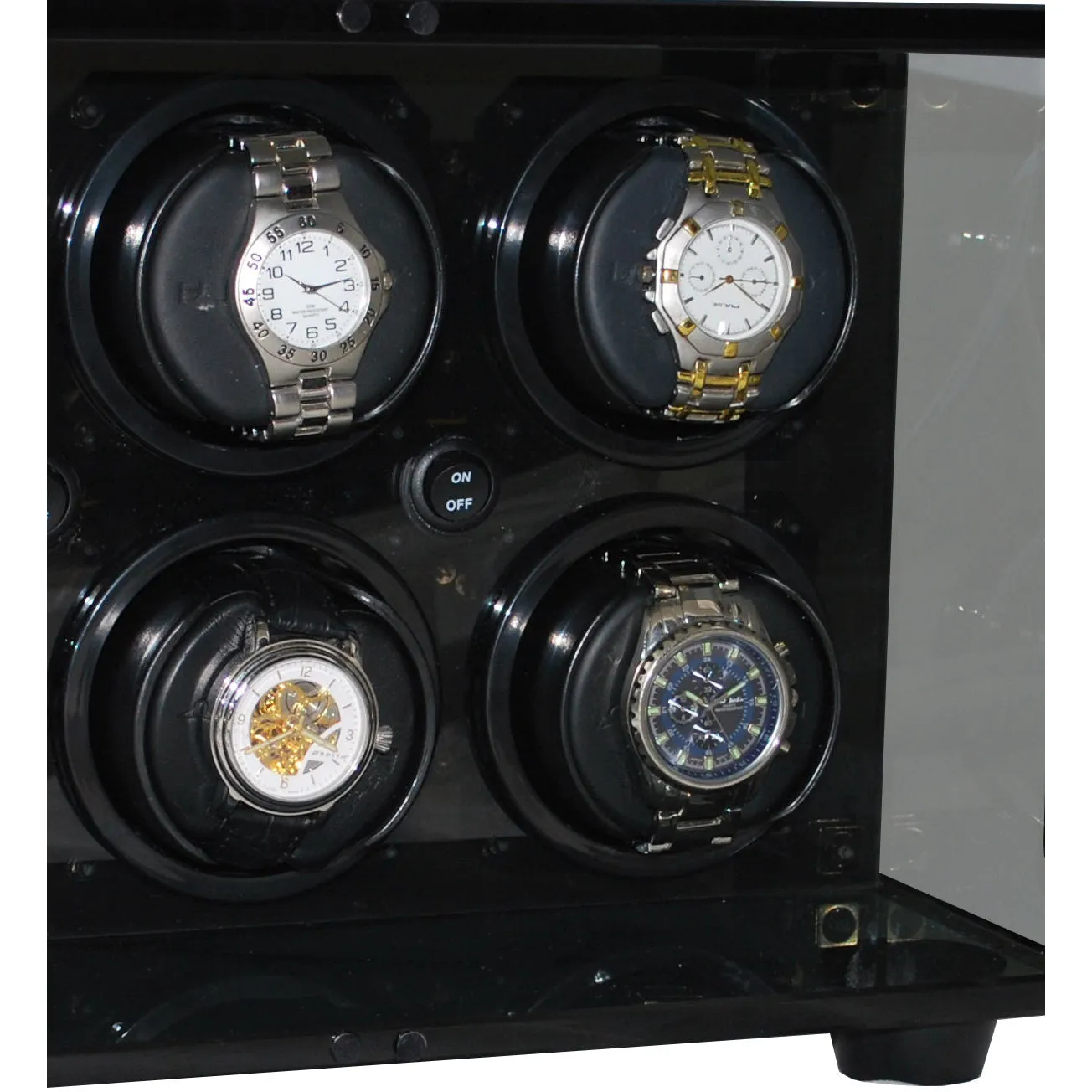 Orbita Milano 6-Unit Watch Winder In Acrylic