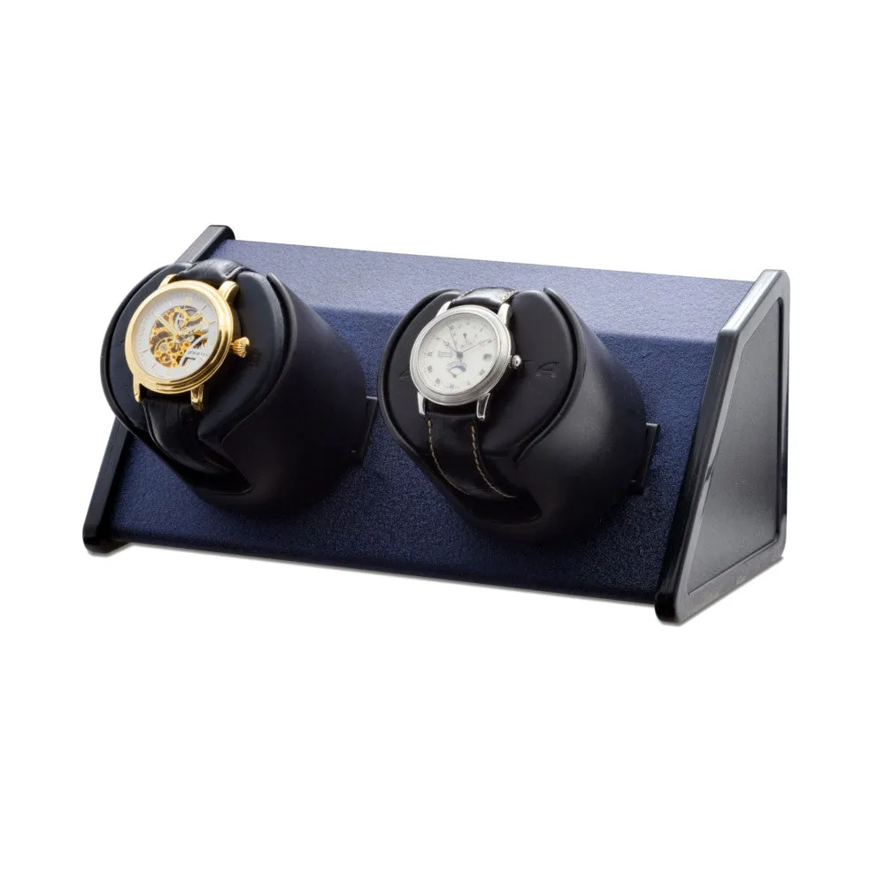Orbita Sparta 2-Unit  Watch Winder in Bold Blue