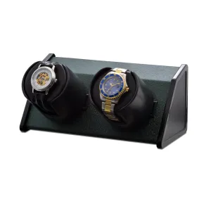 Orbita Sparta 2-Unit  Watch Winder in Bold Green
