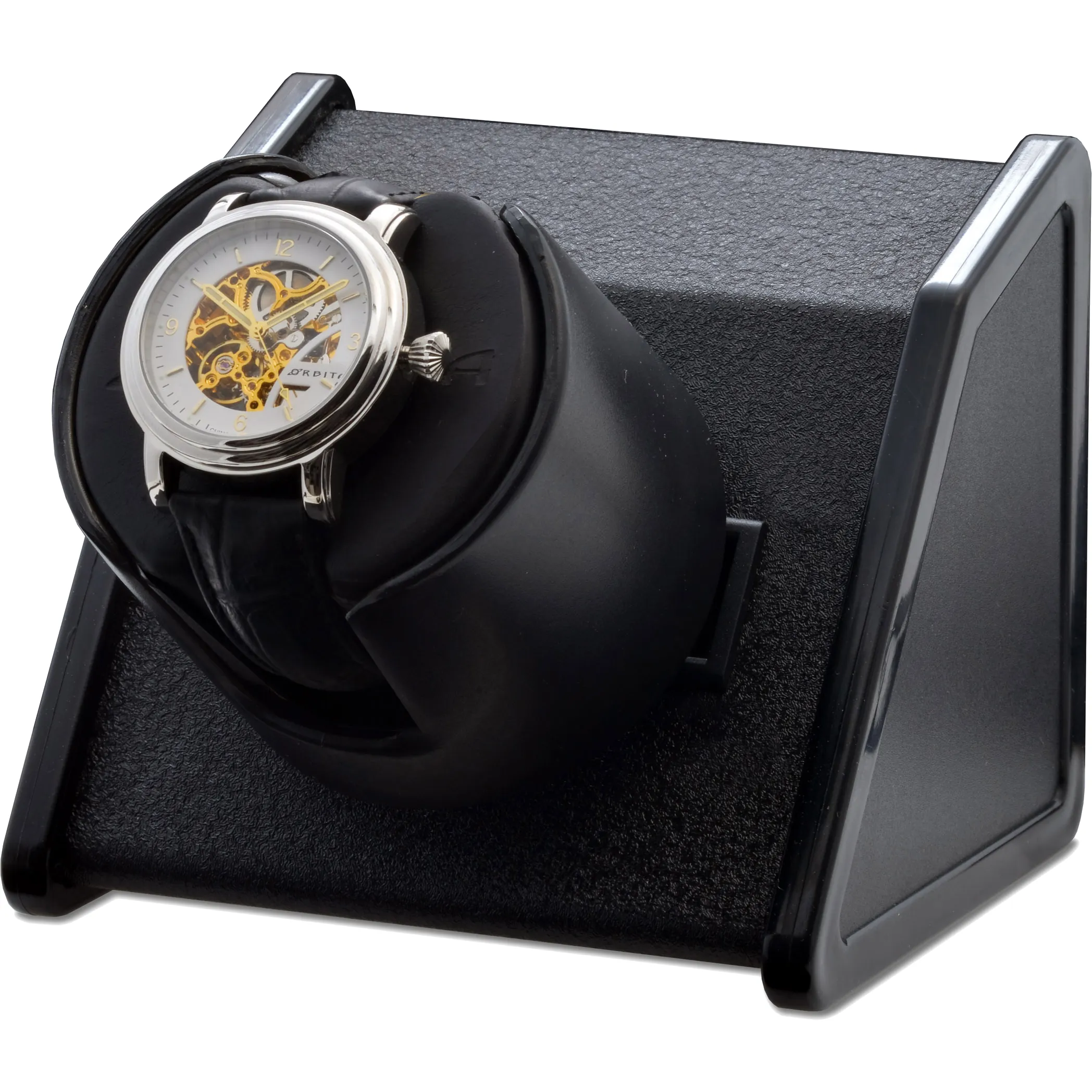 Orbita Sparta Single-Unit Watch Winder in Bold Black