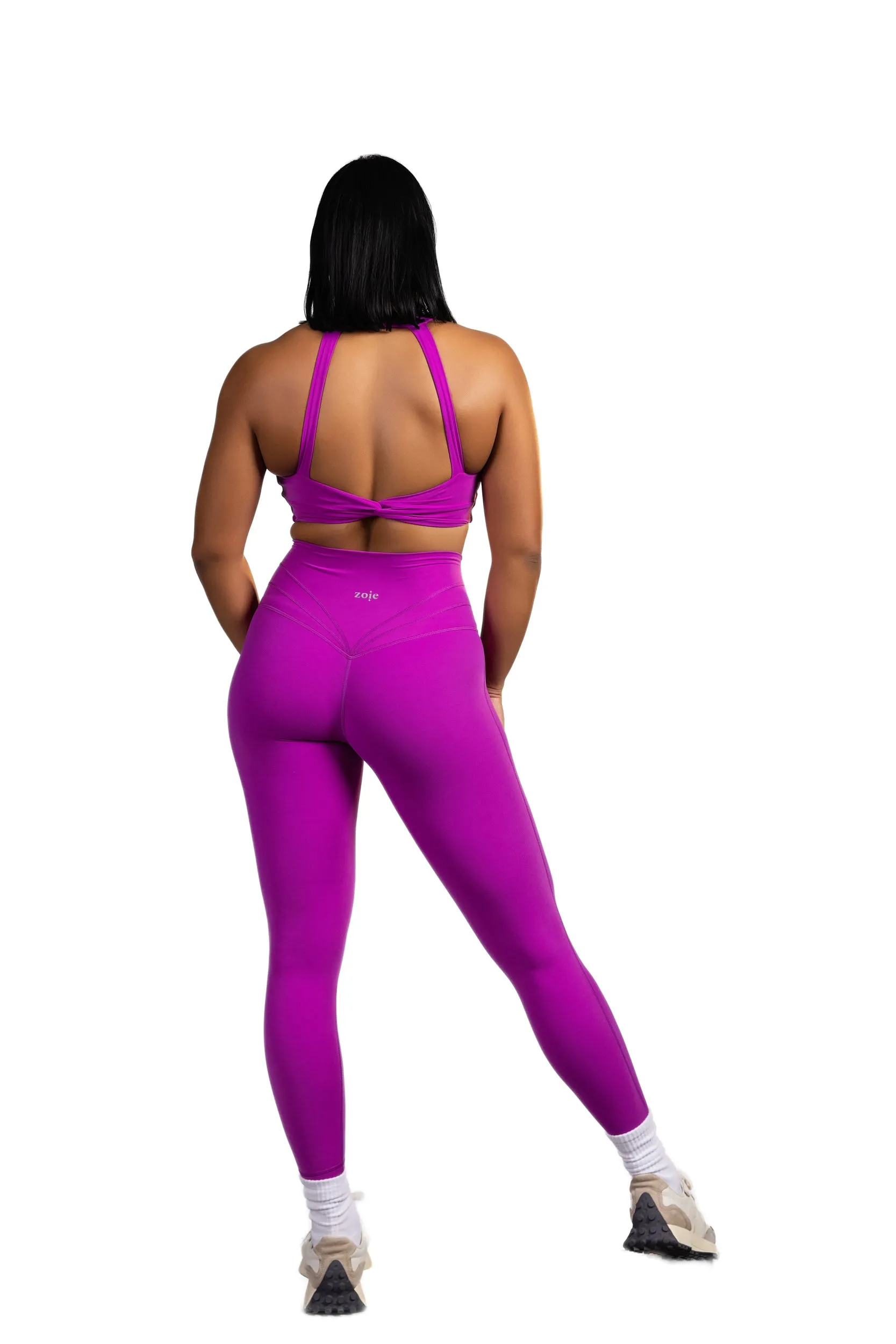 Orchid Sport Bra - Purple