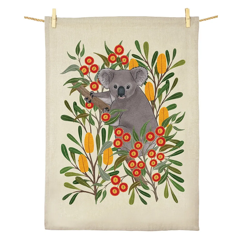 Organic Cotton Tea Towels - Earth Greetings