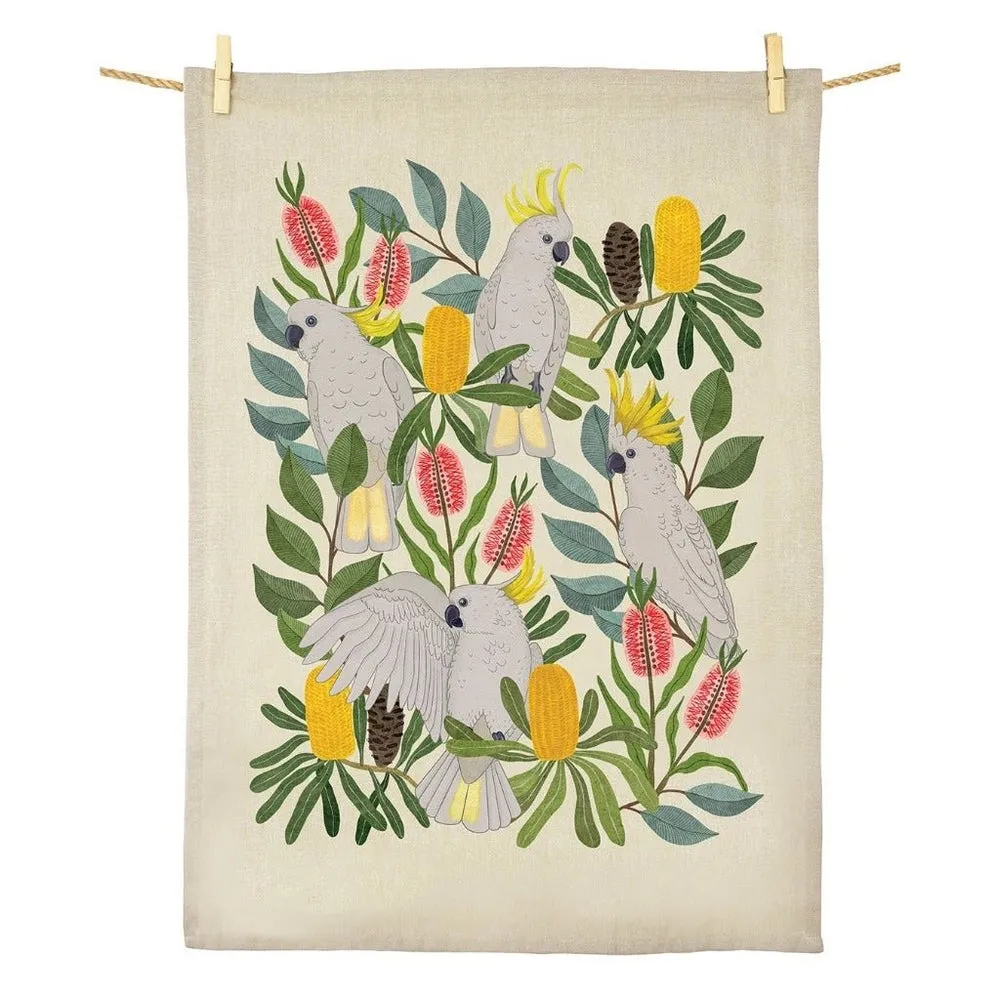Organic Cotton Tea Towels - Earth Greetings