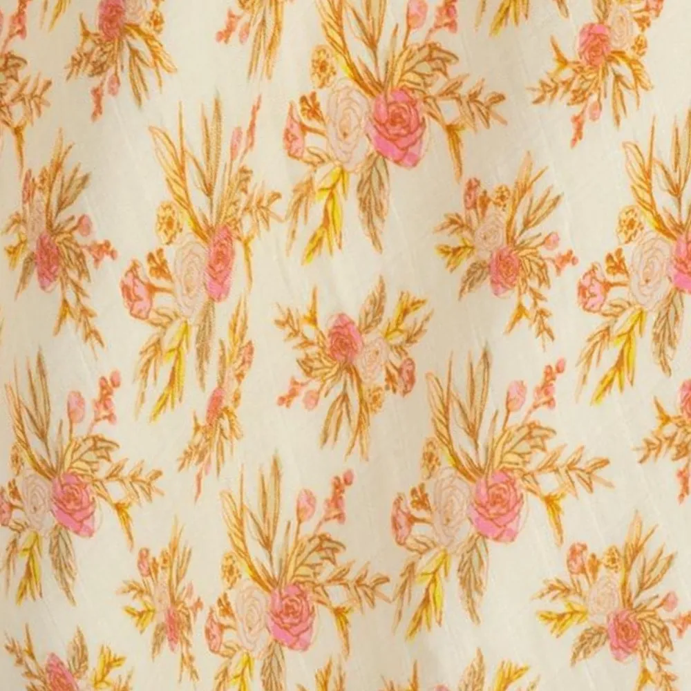 Organic Swaddle - Vintage Floral