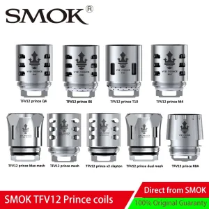 Original SMOK Vape Coil TFV12 Prince Coil V12 Prince RBA Q4 M4 X6 T10 Mesh Strip Core Fit for SMOK TFV12 Prince Tank x-priv kit