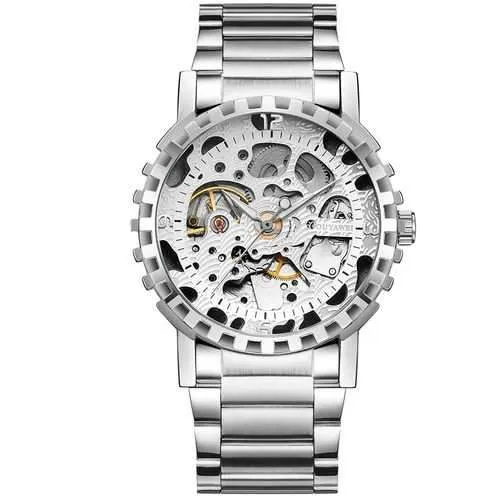 OUYAWEI YW1401_B Stainless Steel Self-Wind Mechanical Watch