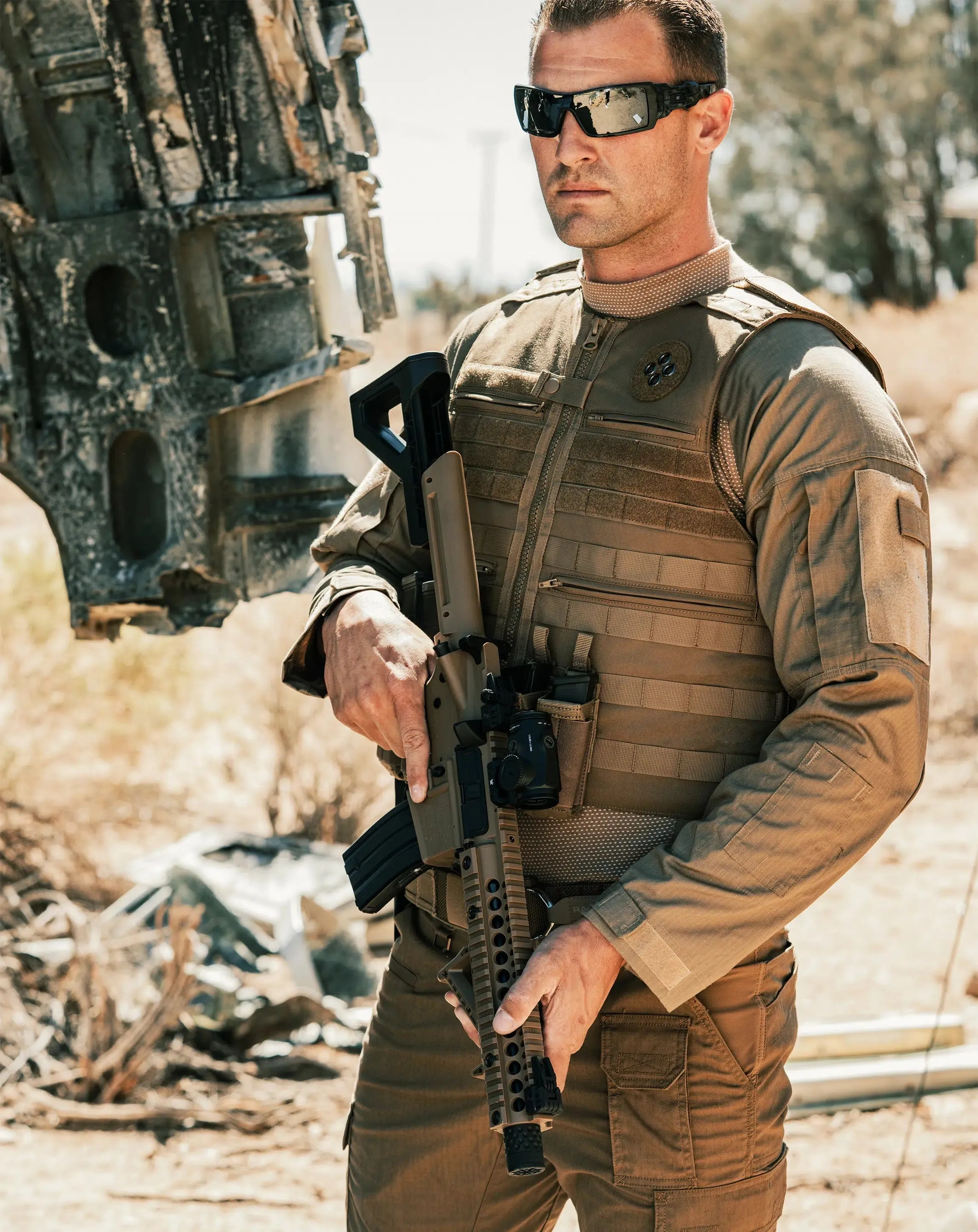 Overt Patrol Molle Vest Level IIIA