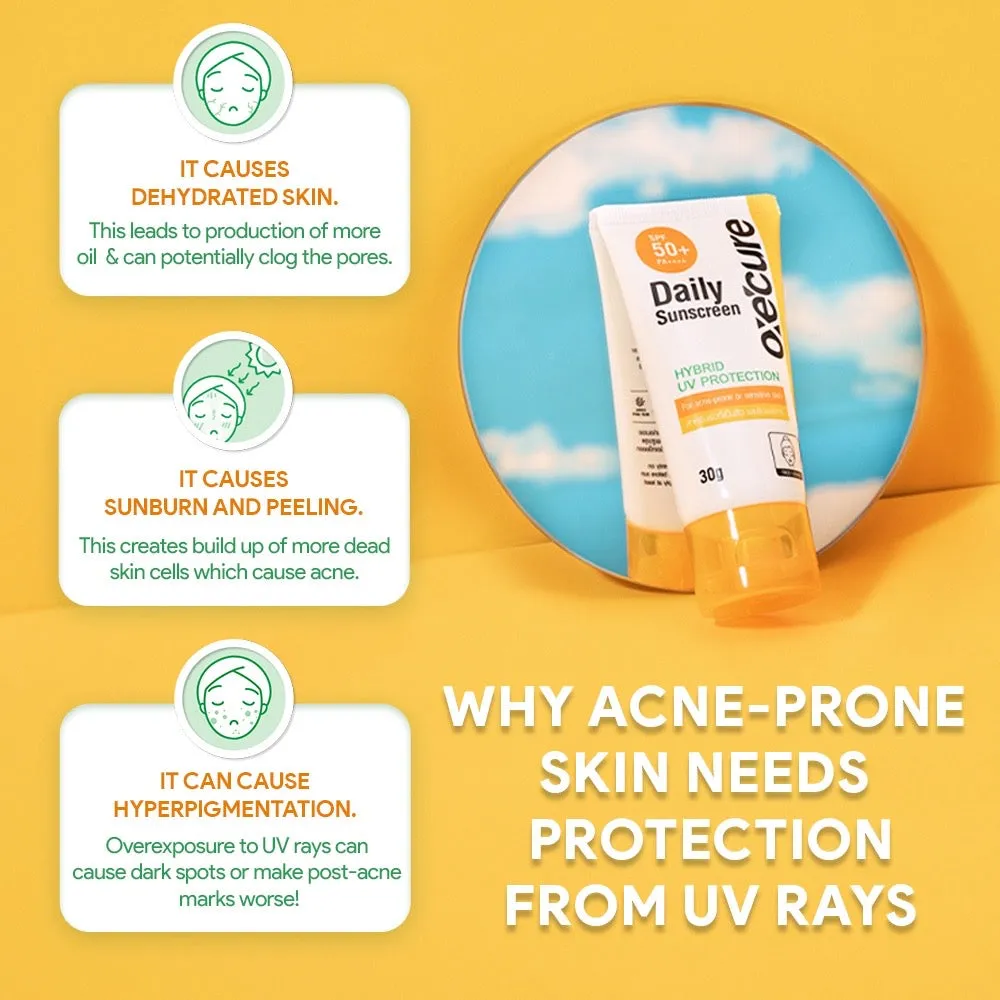 OXECURE Daily Sunscreen SPF 50 PA     30g