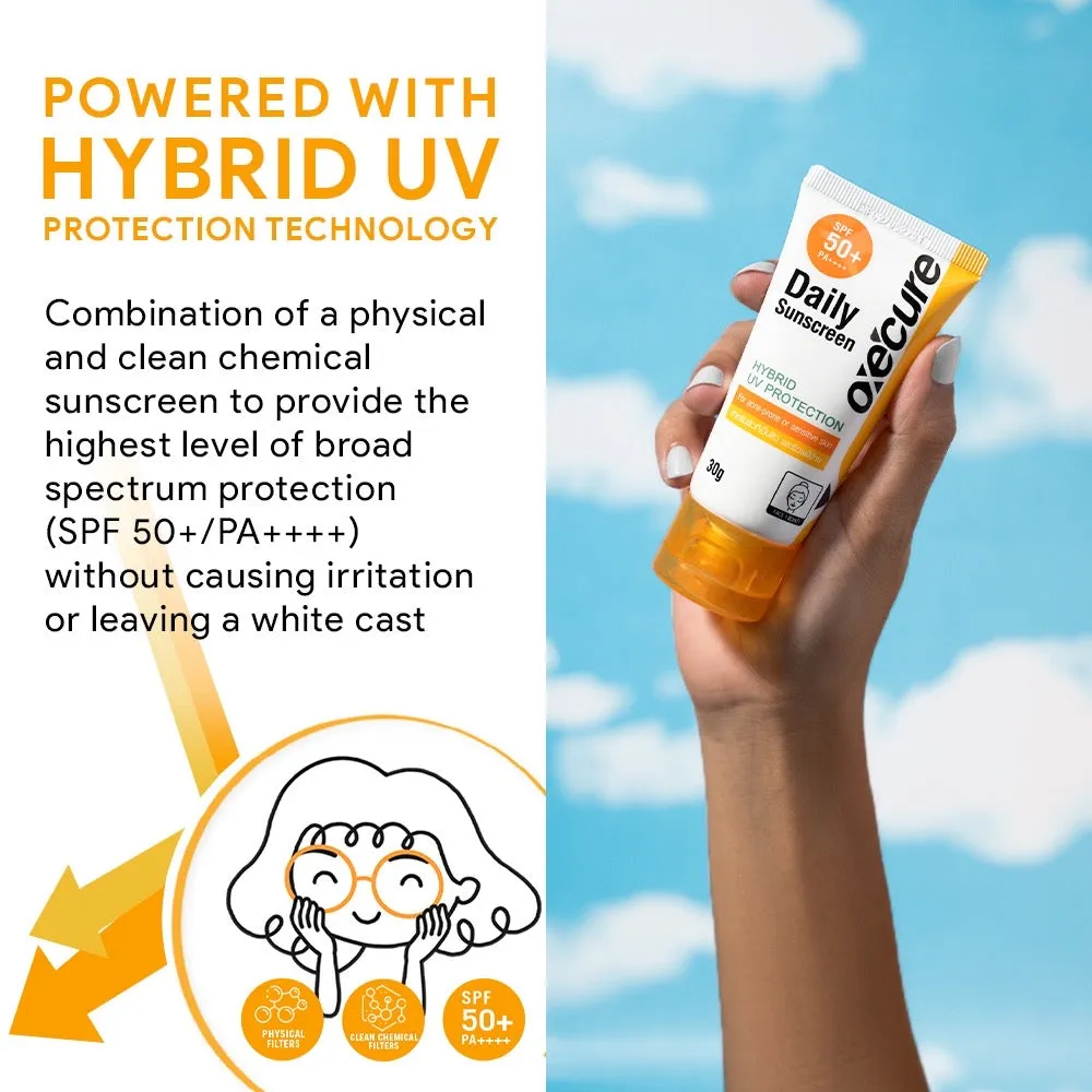 OXECURE Daily Sunscreen SPF 50 PA     30g