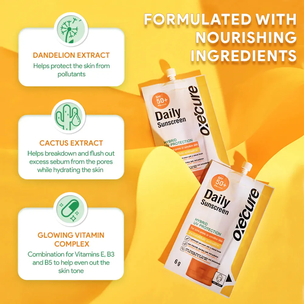 Oxecure Daily Sunscreen SPF 50 /PA    