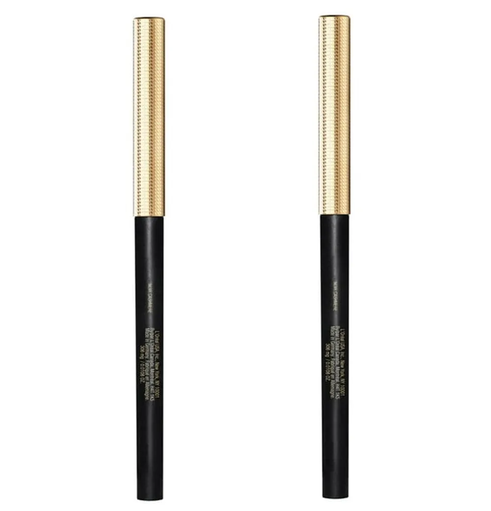 Pack of 2 L'Oreal Le Liner Signature Smooth Glide Mechanical Eyeliner, Noir Cashmere 735