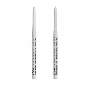 Pack of 2 NYX Professional Makeup Retractable Mechanical Eye Liner, White MPE01