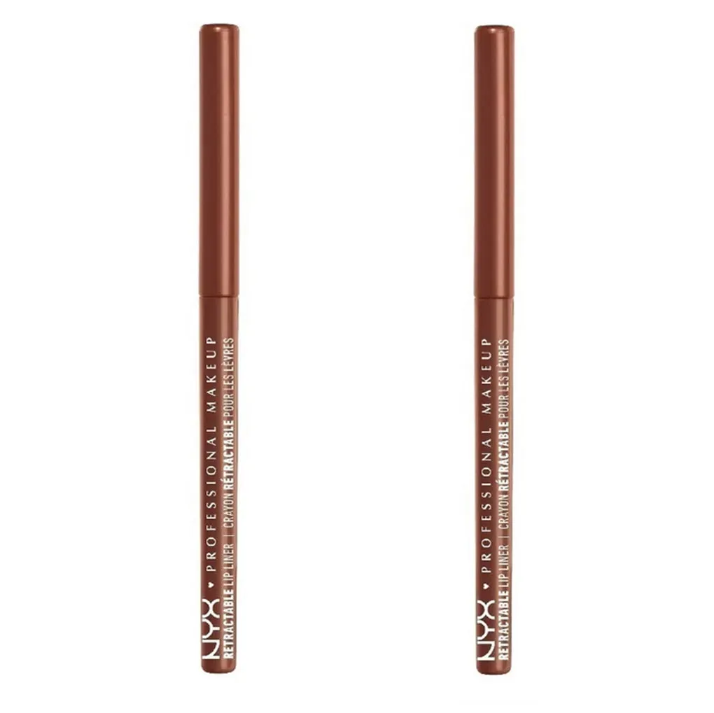 Pack of 2 NYX Professional Makeup Retractable Mechanical Lip Liner, Cocoa MPL17
