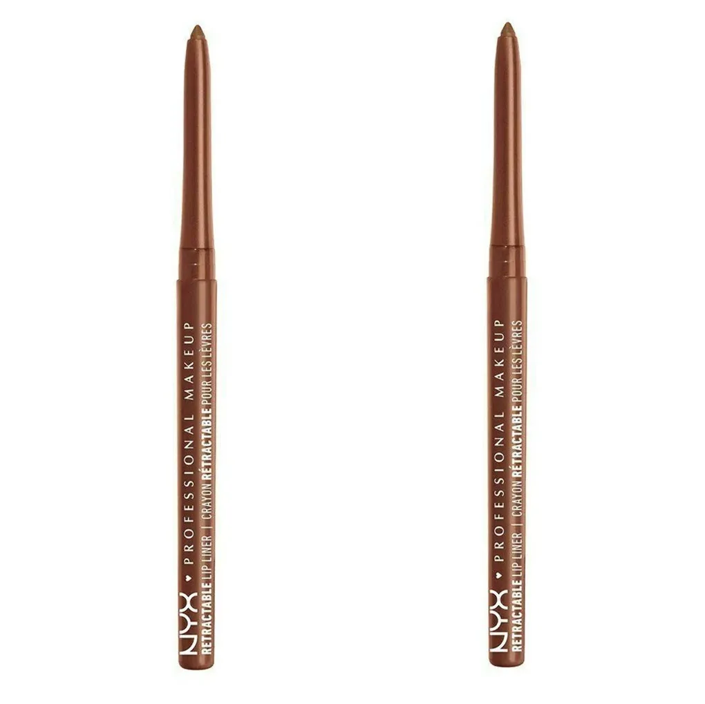 Pack of 2 NYX Professional Makeup Retractable Mechanical Lip Liner, Cocoa MPL17