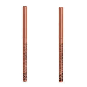 Pack of 2 NYX Professional Makeup Retractable Mechanical Lip Liner, Nude MPL10